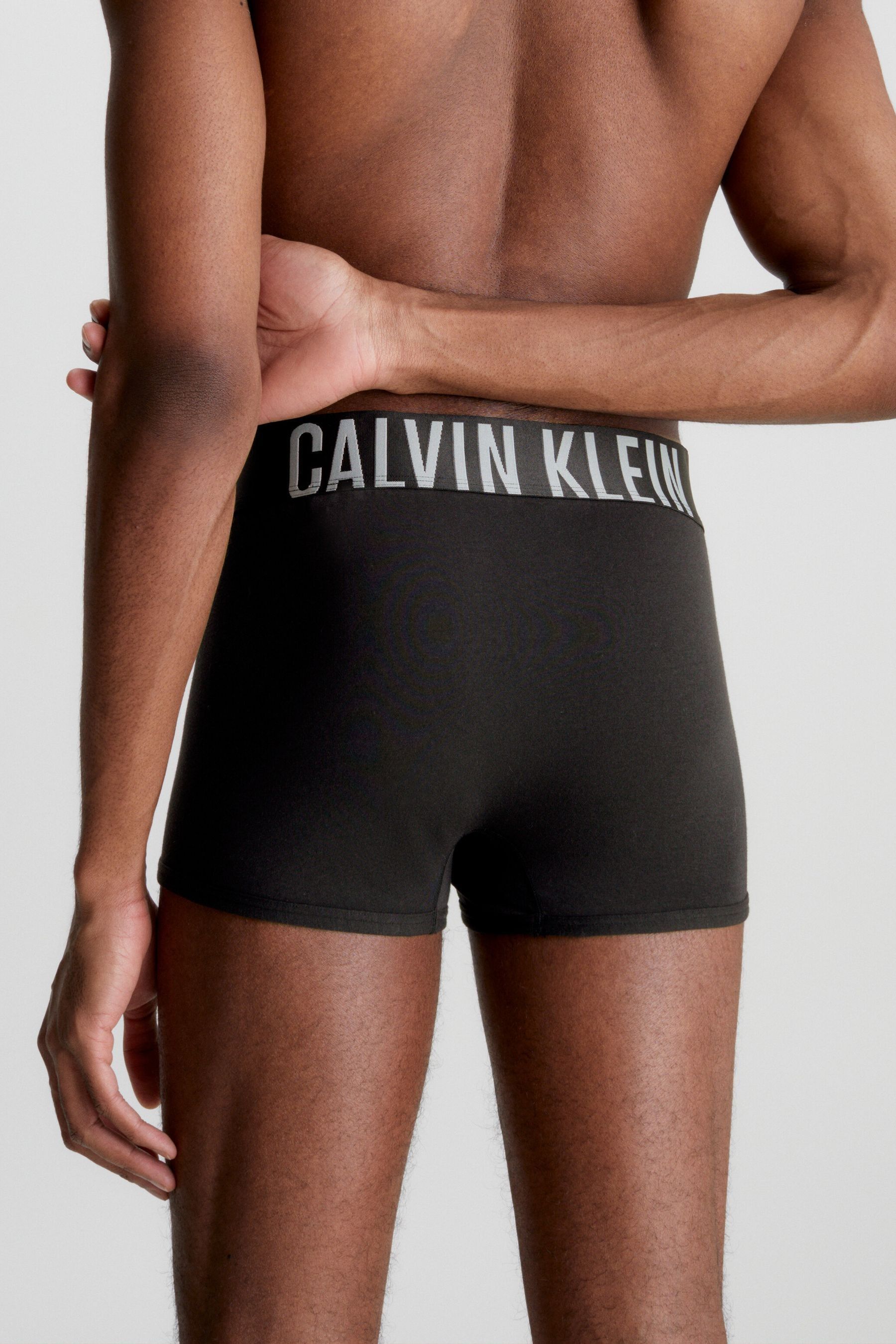 Buy Calvin Klein Black Intense Power Trunks 2 Pack from Next Luxembourg