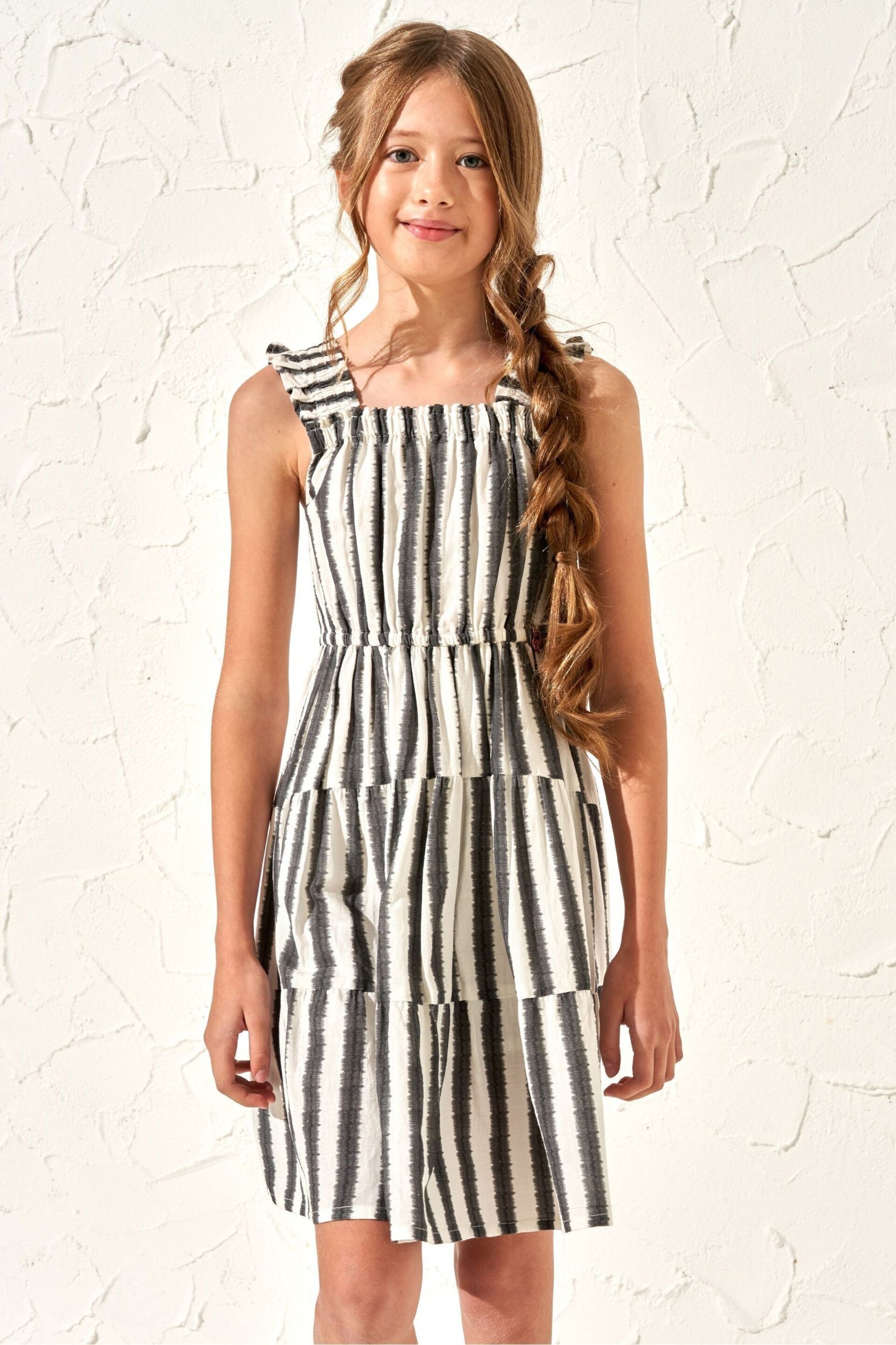 Angel & Rocket Black Stripe Etta Summer Dress - Image 1 of 5