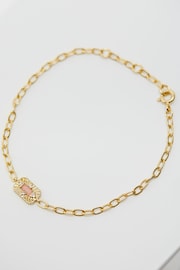 Inicio Gold Tone Gift Pouch Quartz Bracelet - Image 2 of 4