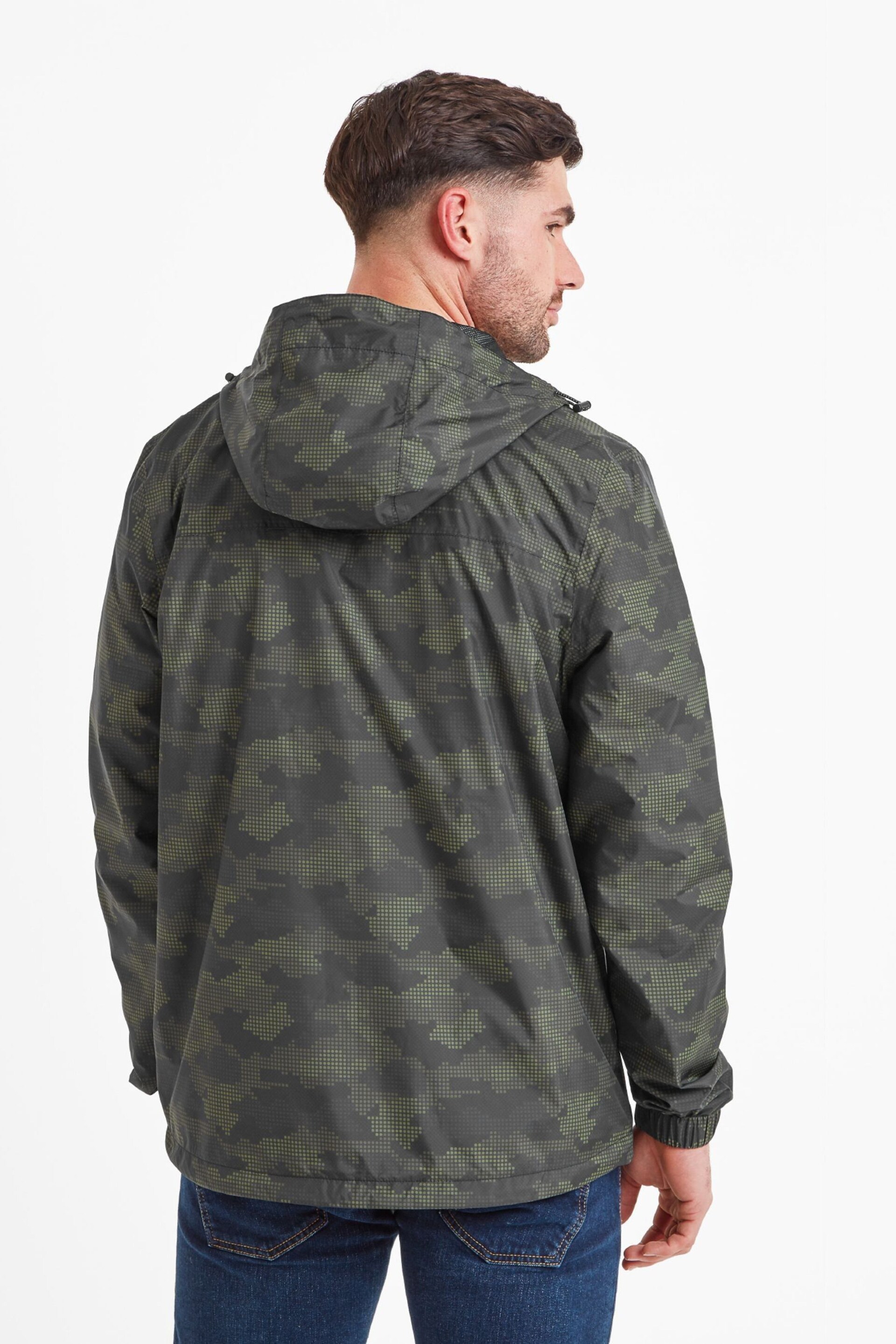 Tog 24 Green Craven Waterproof Packaway Jacket - Image 3 of 5