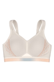 Triumph Orange Cardio Flow Padded Sports Bra - Image 5 of 6