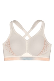 Triumph Orange Cardio Flow Padded Sports Bra - Image 6 of 6