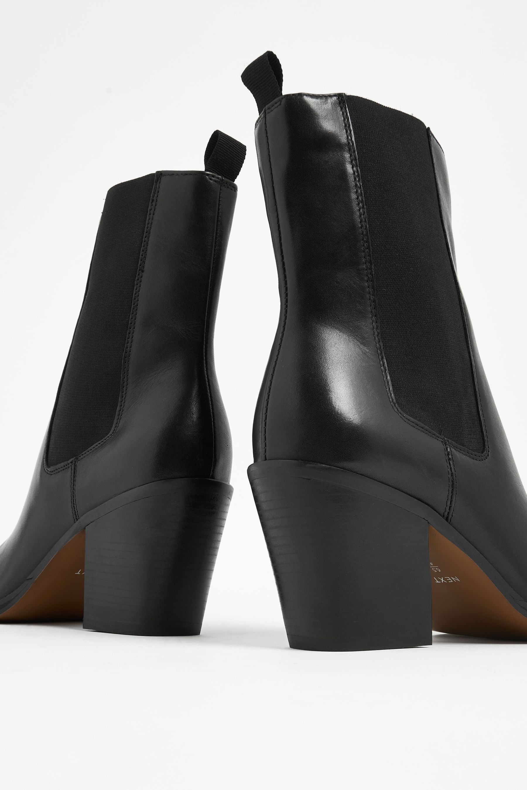 Buy Black Forever Comfort Leather Formal Western Boots from Next Ukraine
