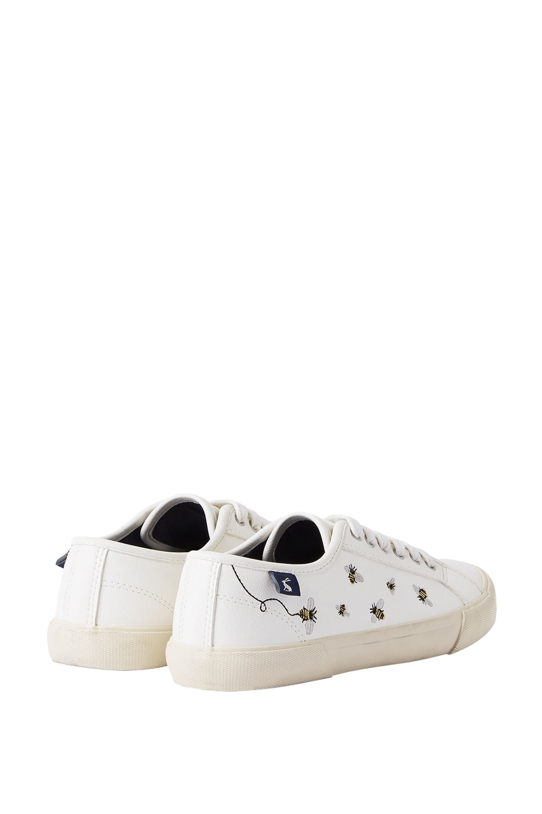 Joules white trainers deals