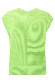 Ro&Zo Oversized Green Knit Tank Top - Image 5 of 6