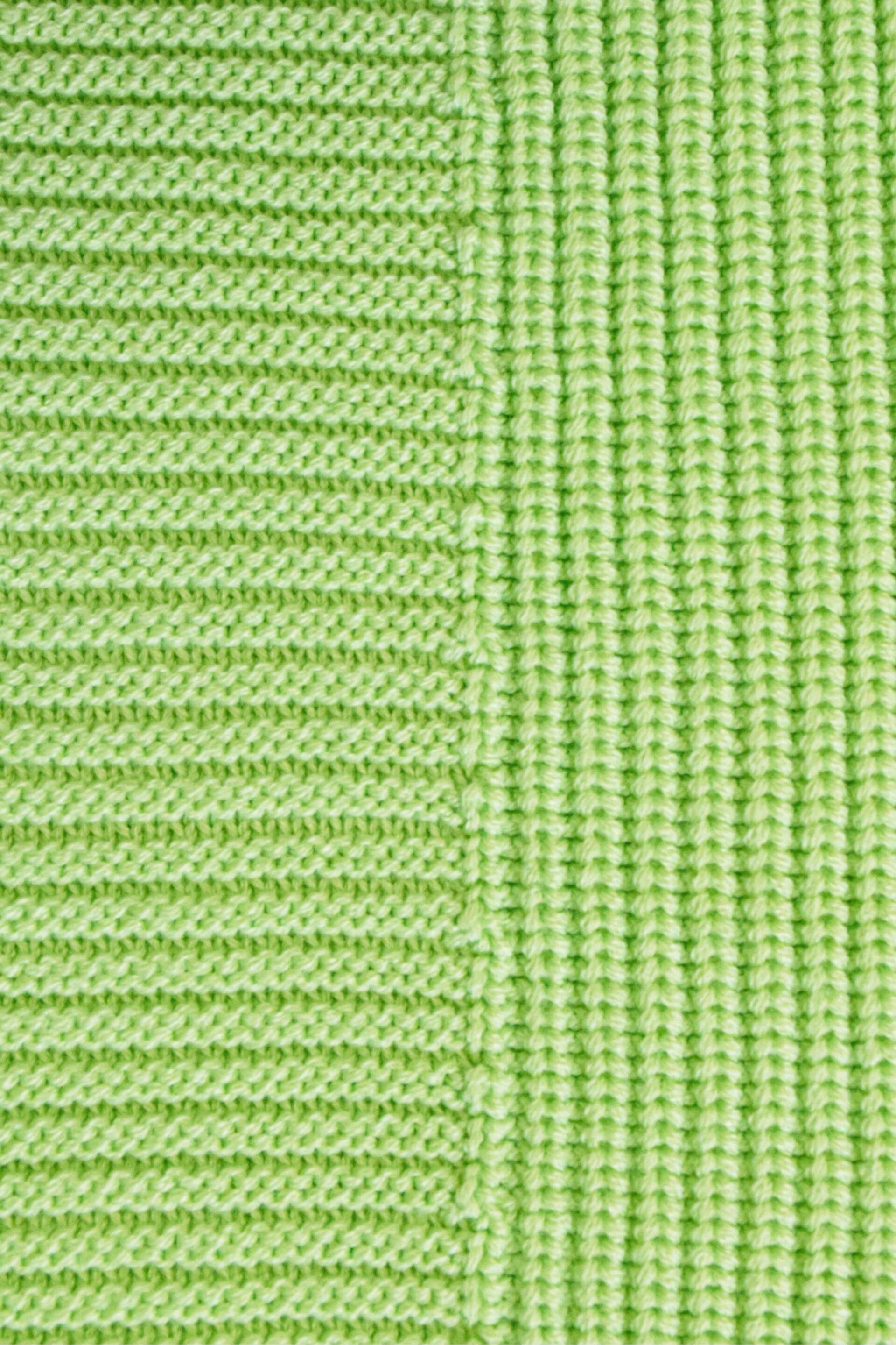 Ro&Zo Oversized Green Knit Tank Top - Image 6 of 6
