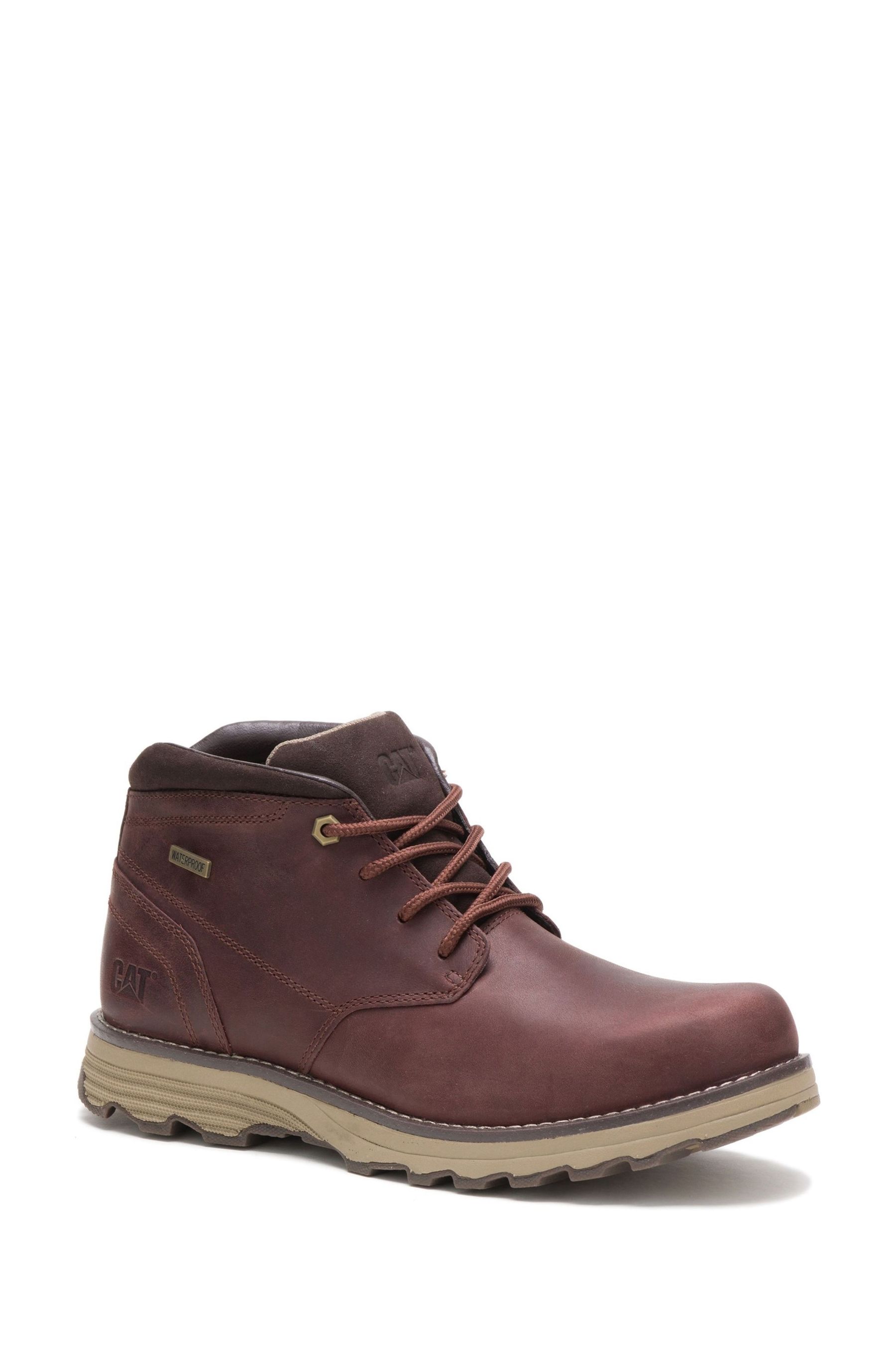 Buy CAT Lifestyle Brown Elude Waterproof Lace Up Boots from the Next UK online shop