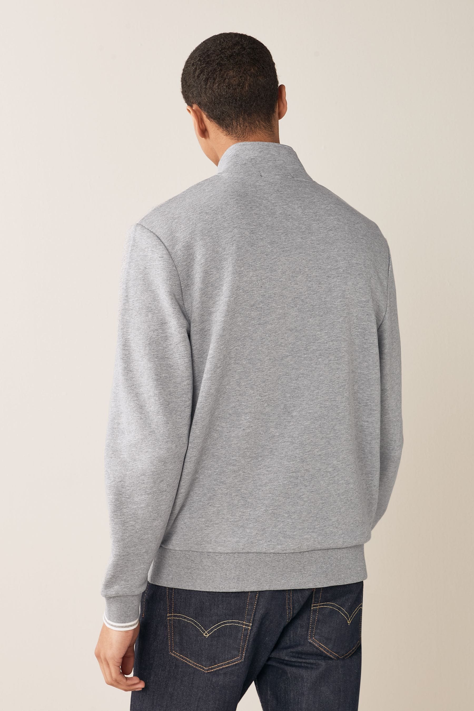 Buy Fred Perry Mens 100 Cotton Half Zip Sweatshirt from Next Ukraine