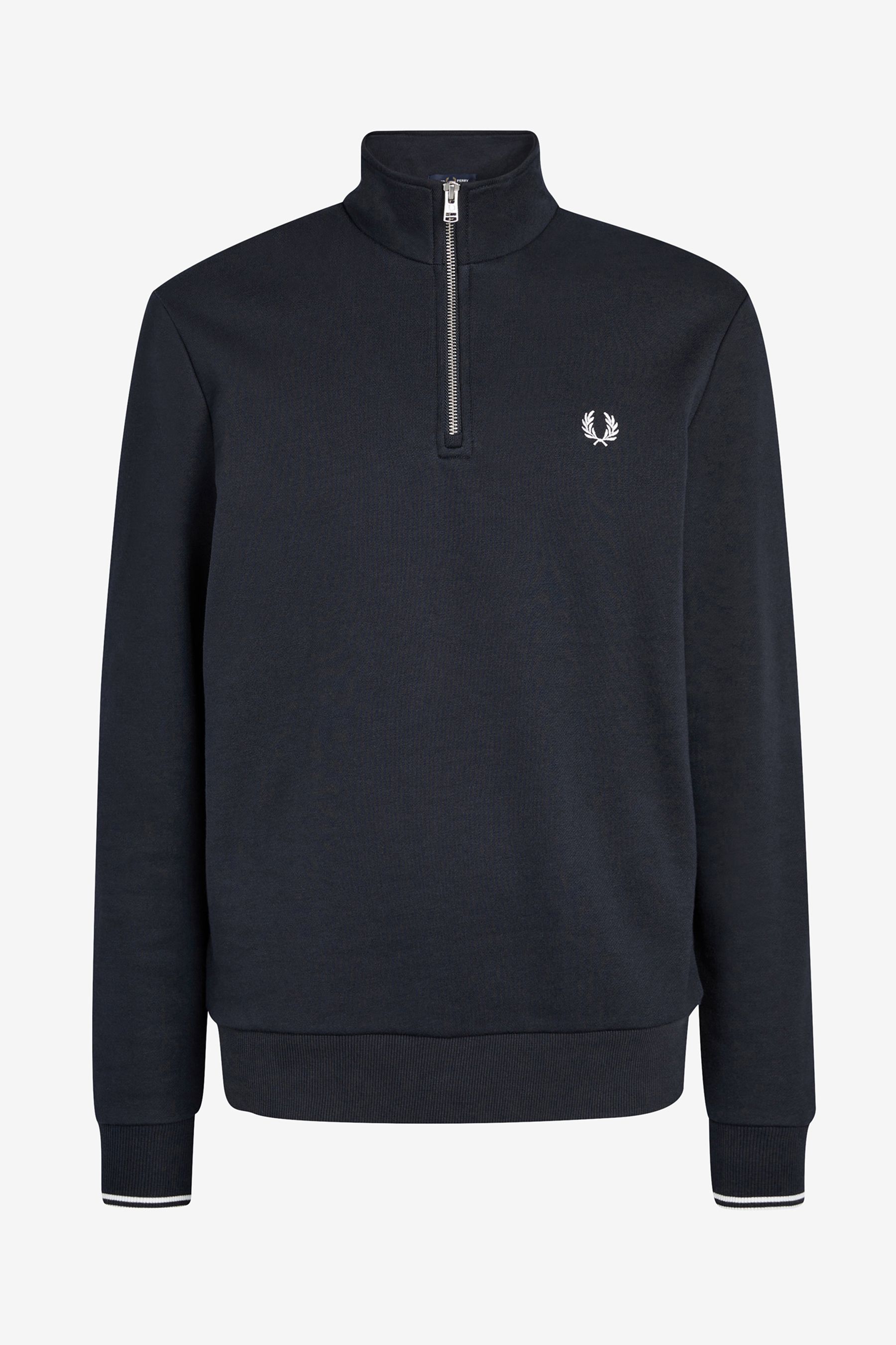Buy Fred Perry Mens 100 Cotton Quarter Zip Sweatshirt from Next Ireland