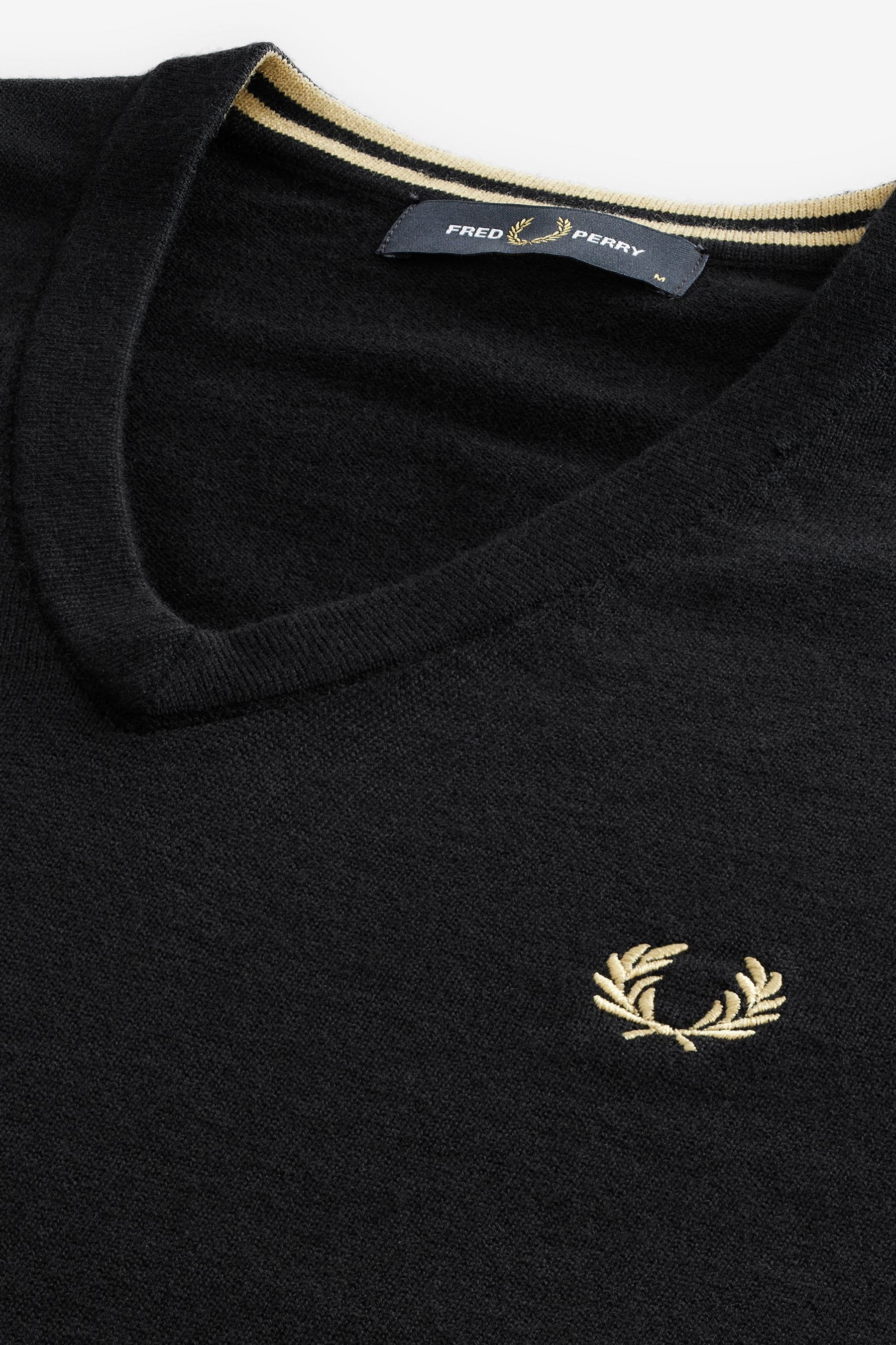 Fred Perry Classic V Neck Jumper
