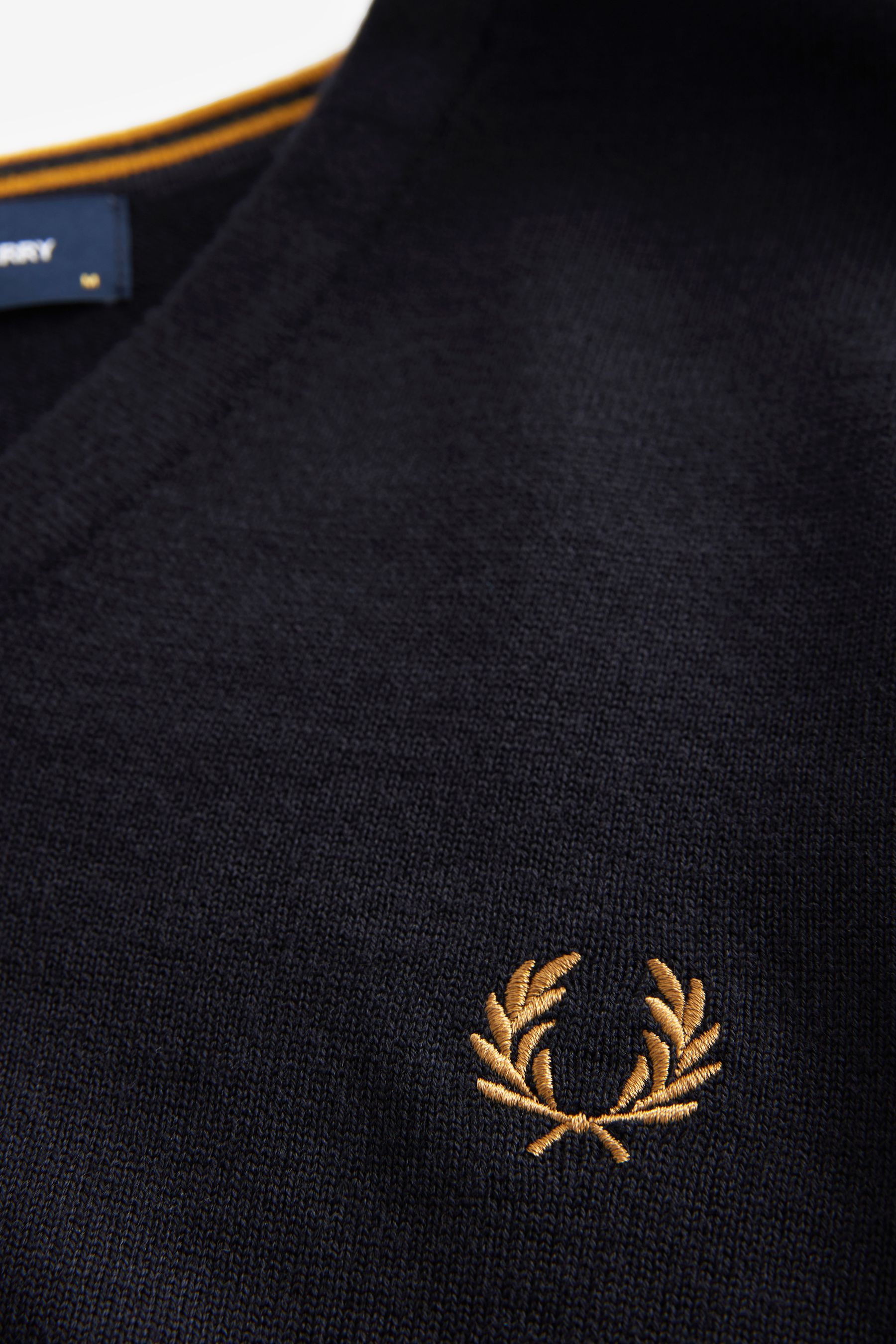 Fred perry mens v neck jumper shop