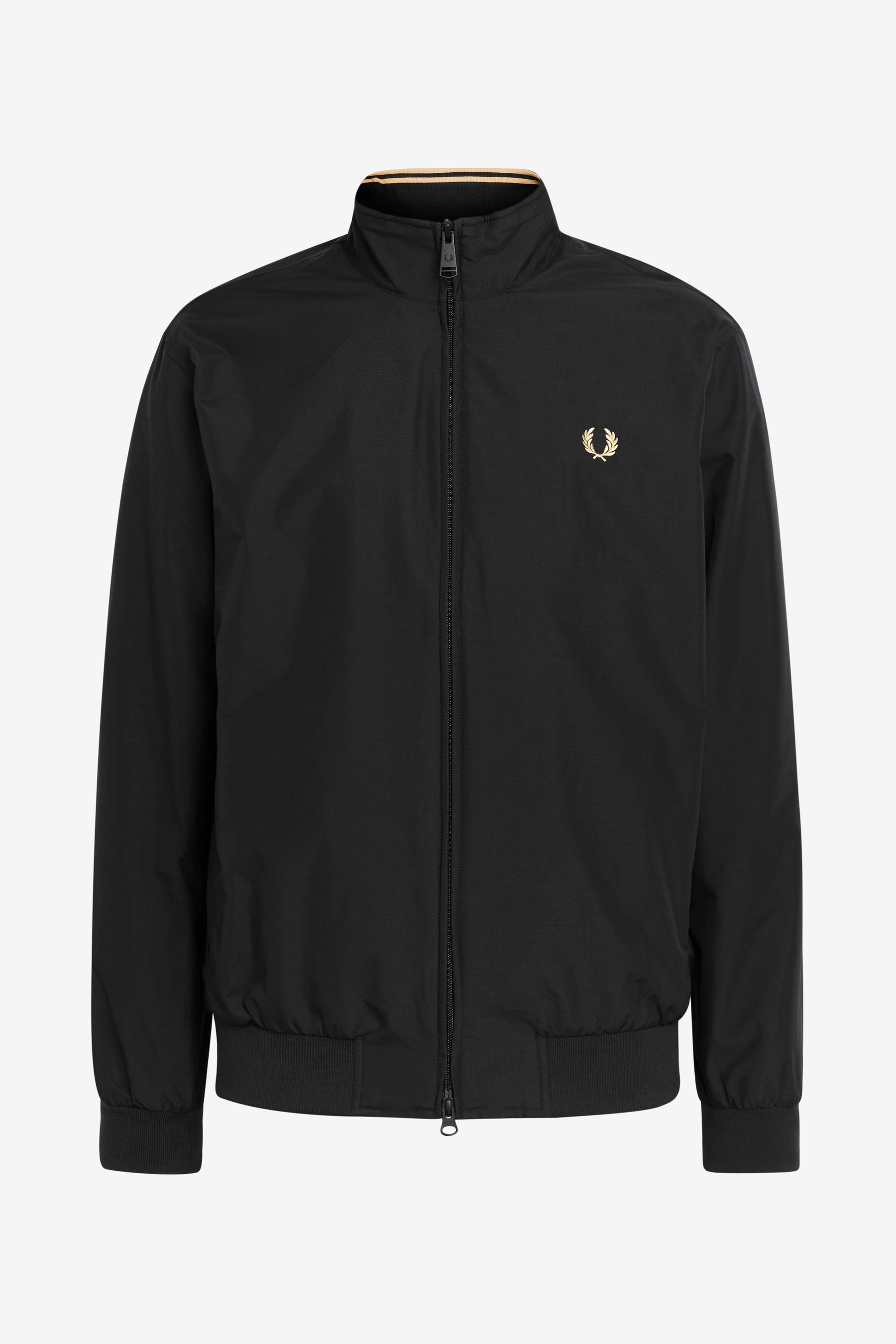Fred perry panelled quilted brentham jacket store