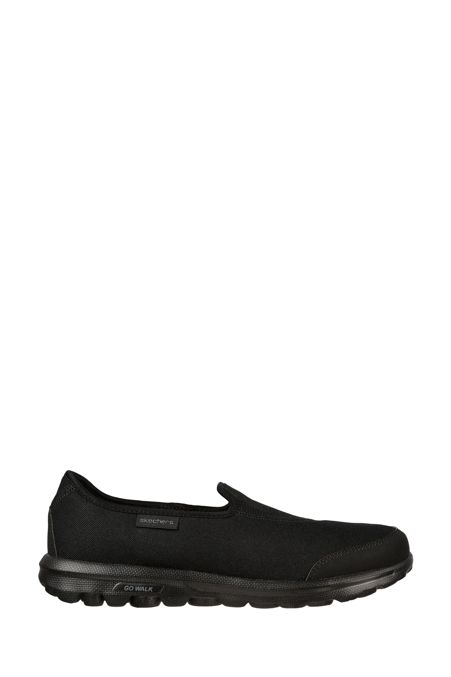 Women's skechers gowalk black shop
