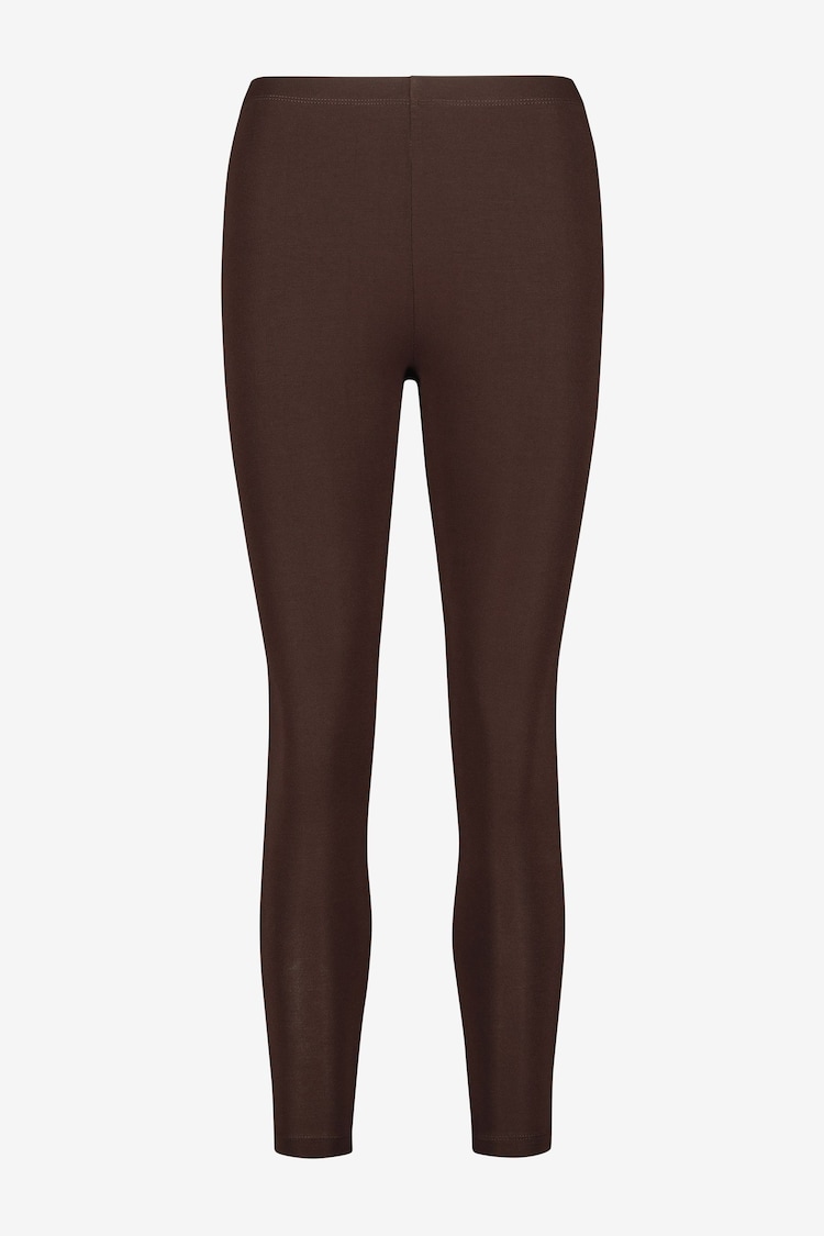 Chocolate Brown Full Length Leggings - Image 5 of 5