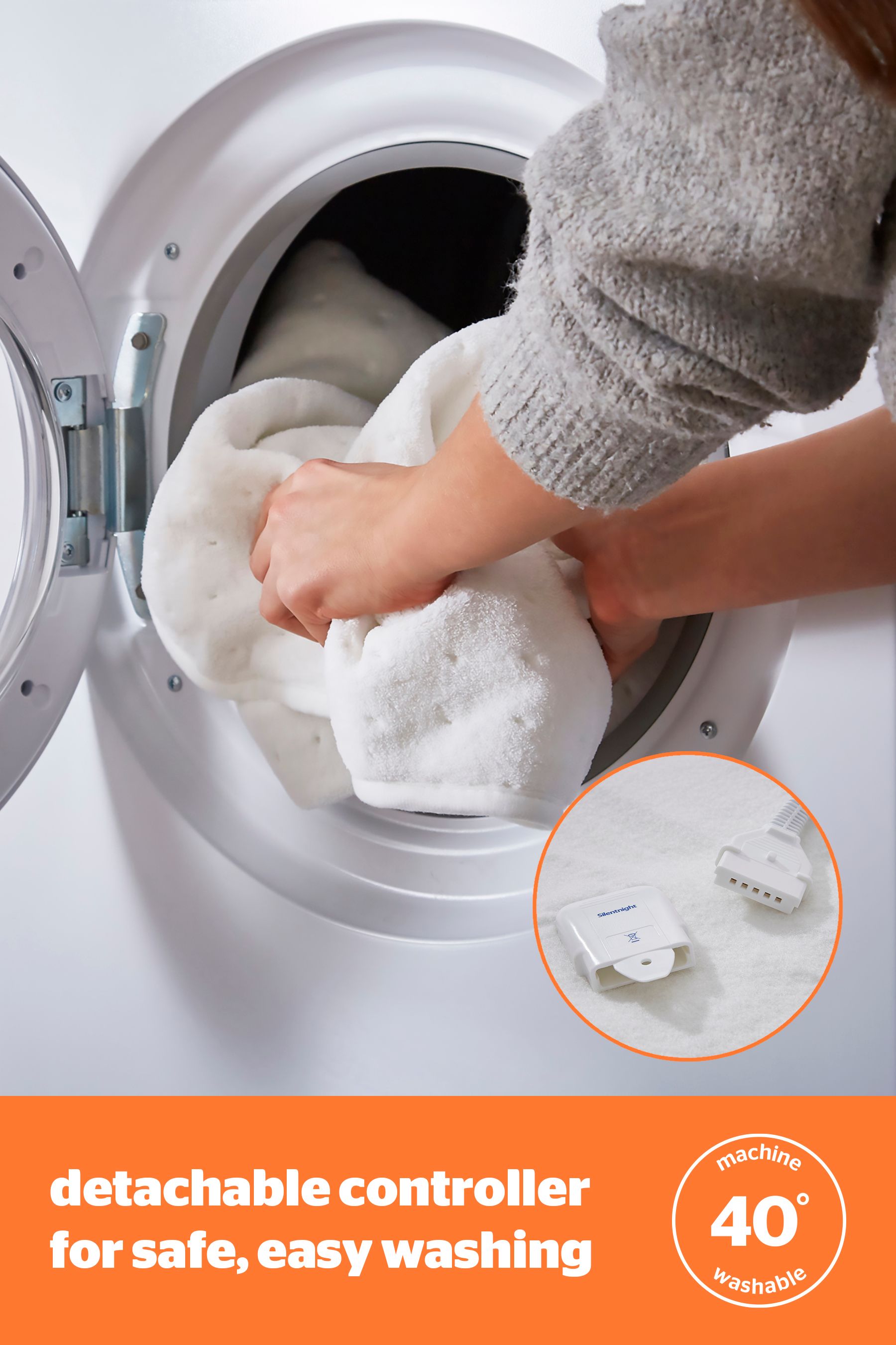 Buy Silentnight Cream Yours Mine Dual Control Electric Blanket from the Next UK online shop