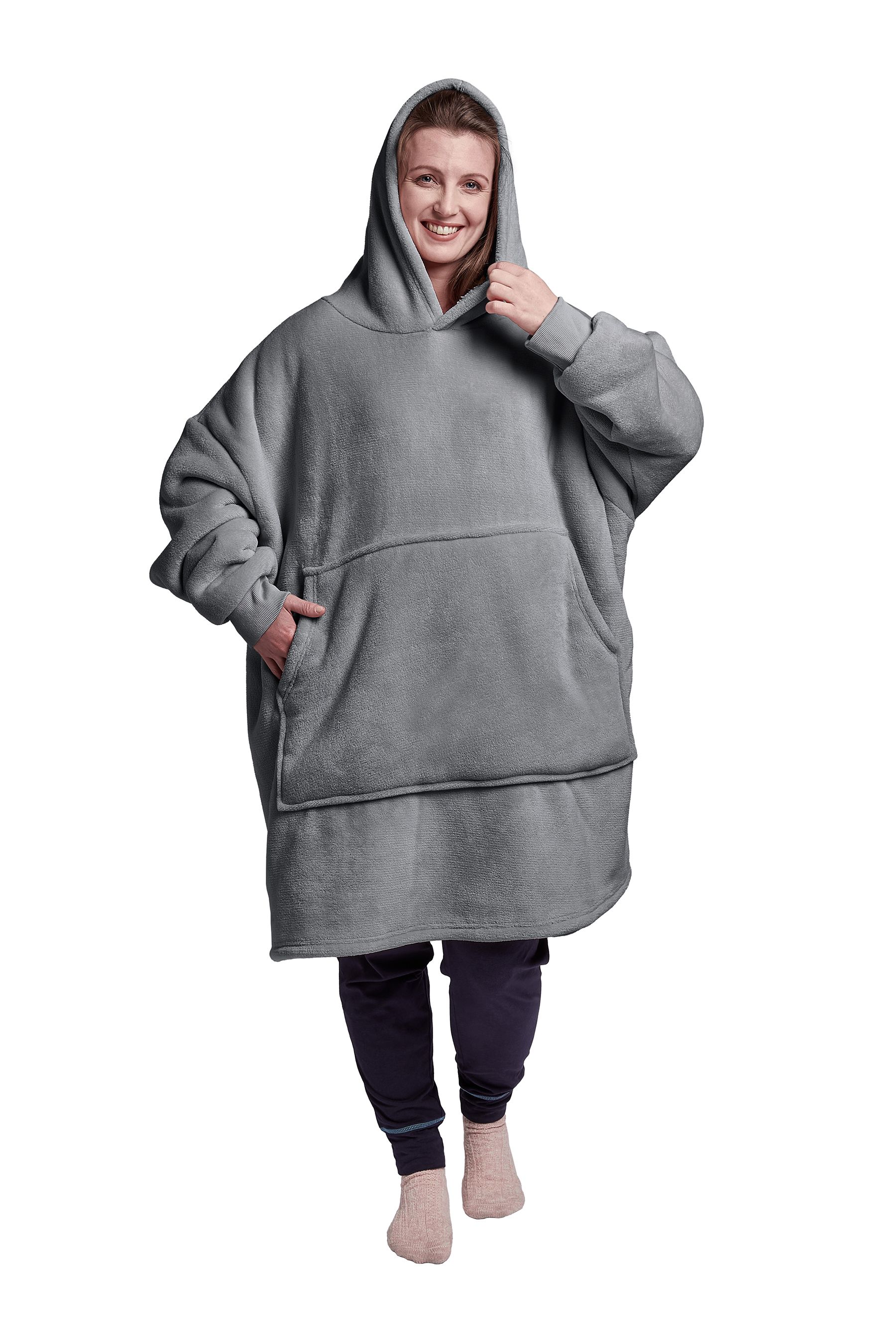 Sherpa oversized hoodie hotsell