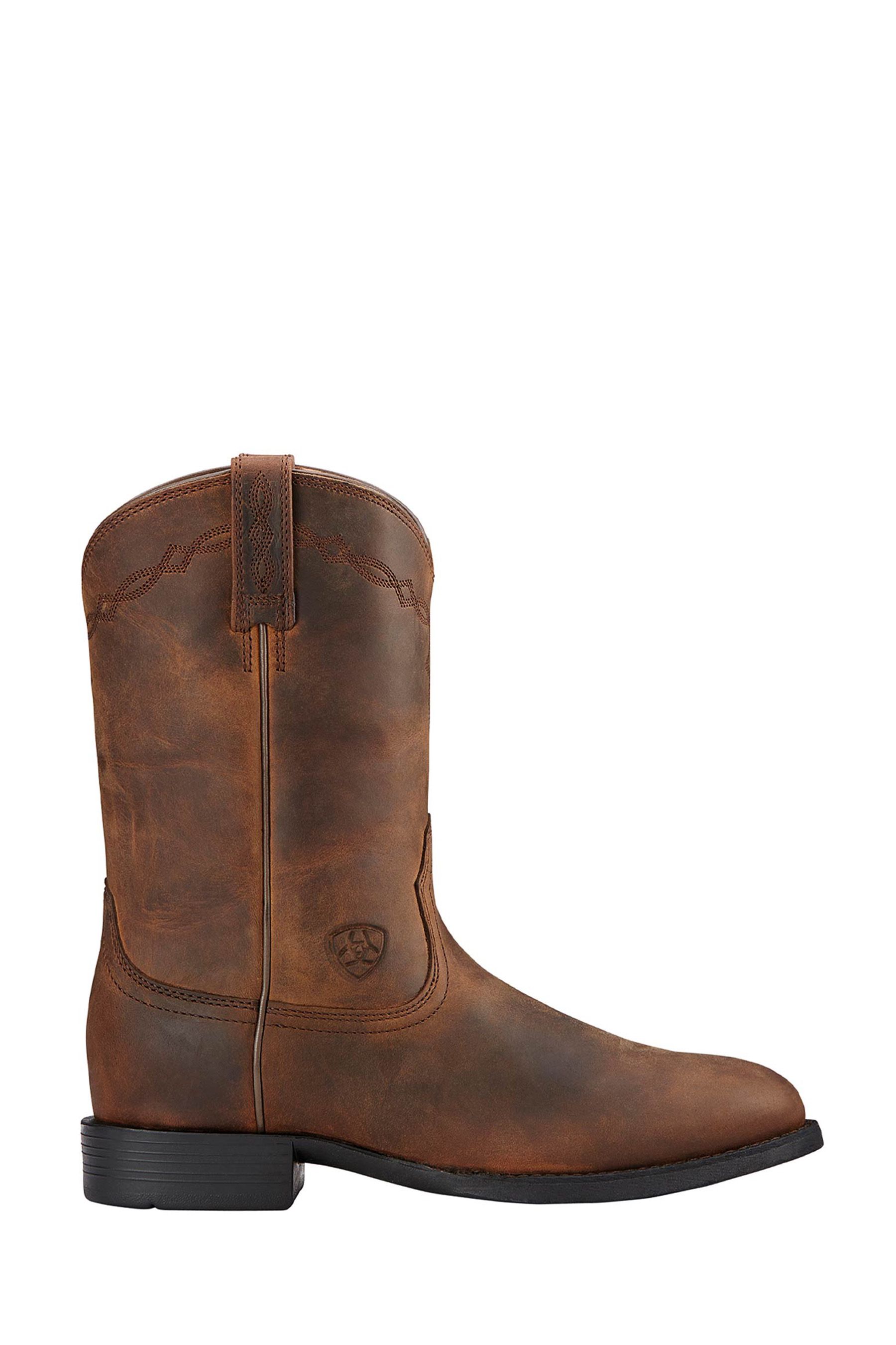 Buy Ariat Brown Heritage Roper Western Boots from the Next UK online shop