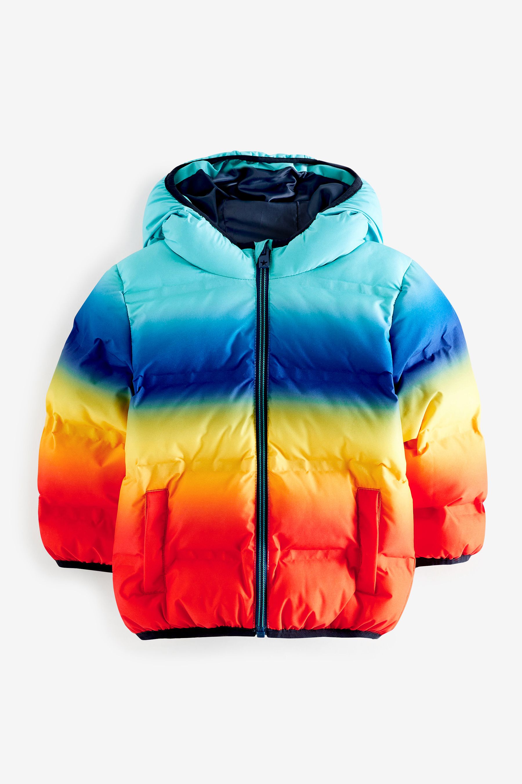 Buy Rainbow Padded Coat 3mths 7yrs from Next Luxembourg