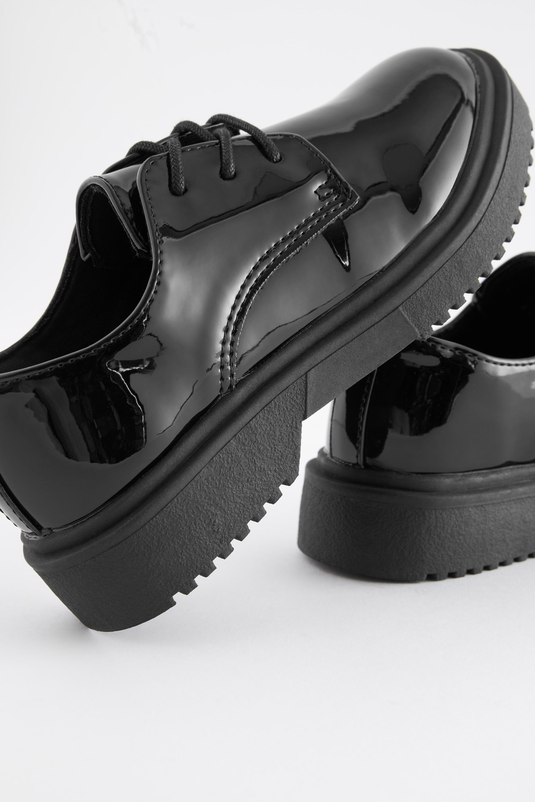Womens chunky lace up shoes hotsell