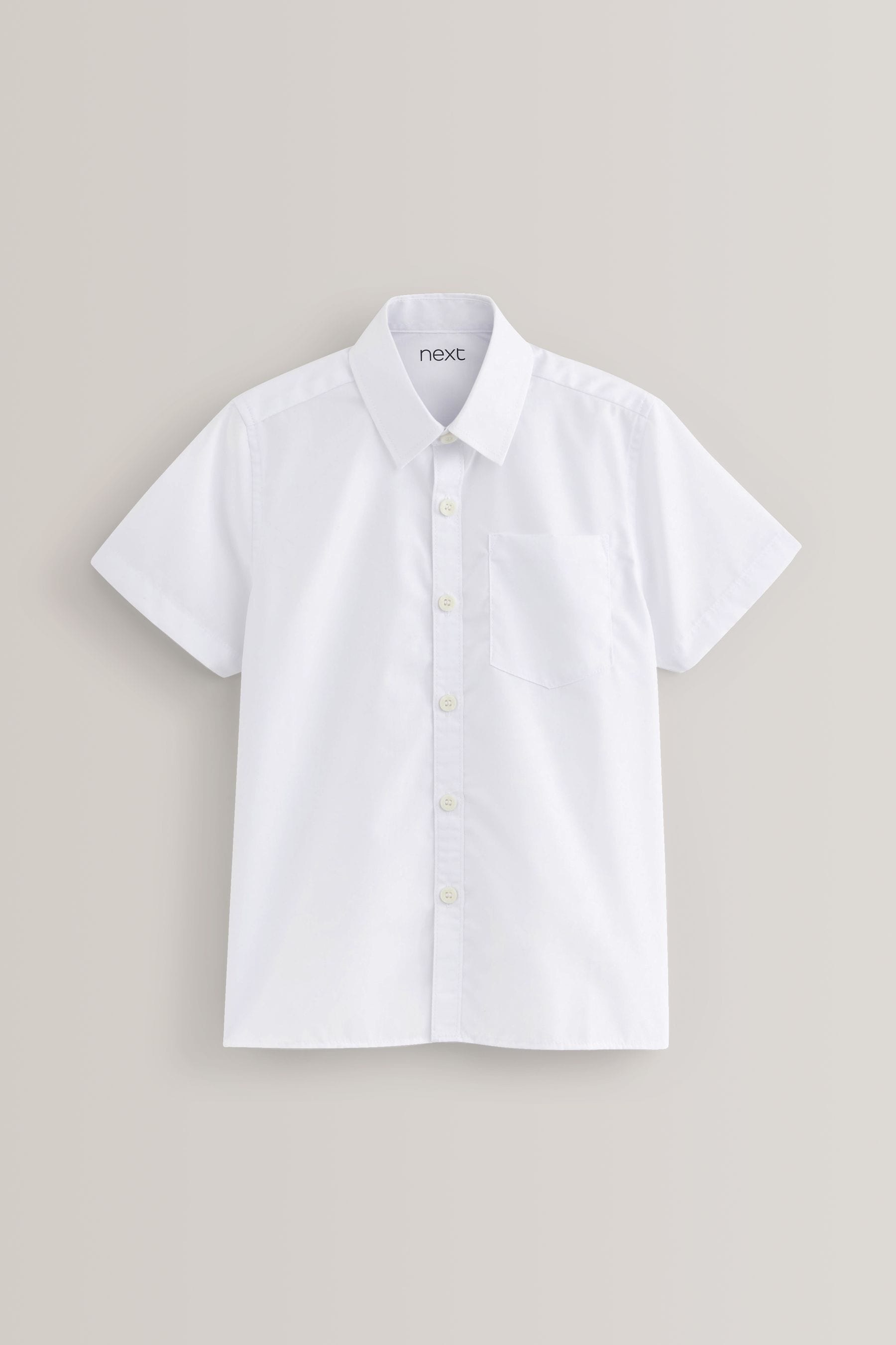 Short sleeve school shirts white shop