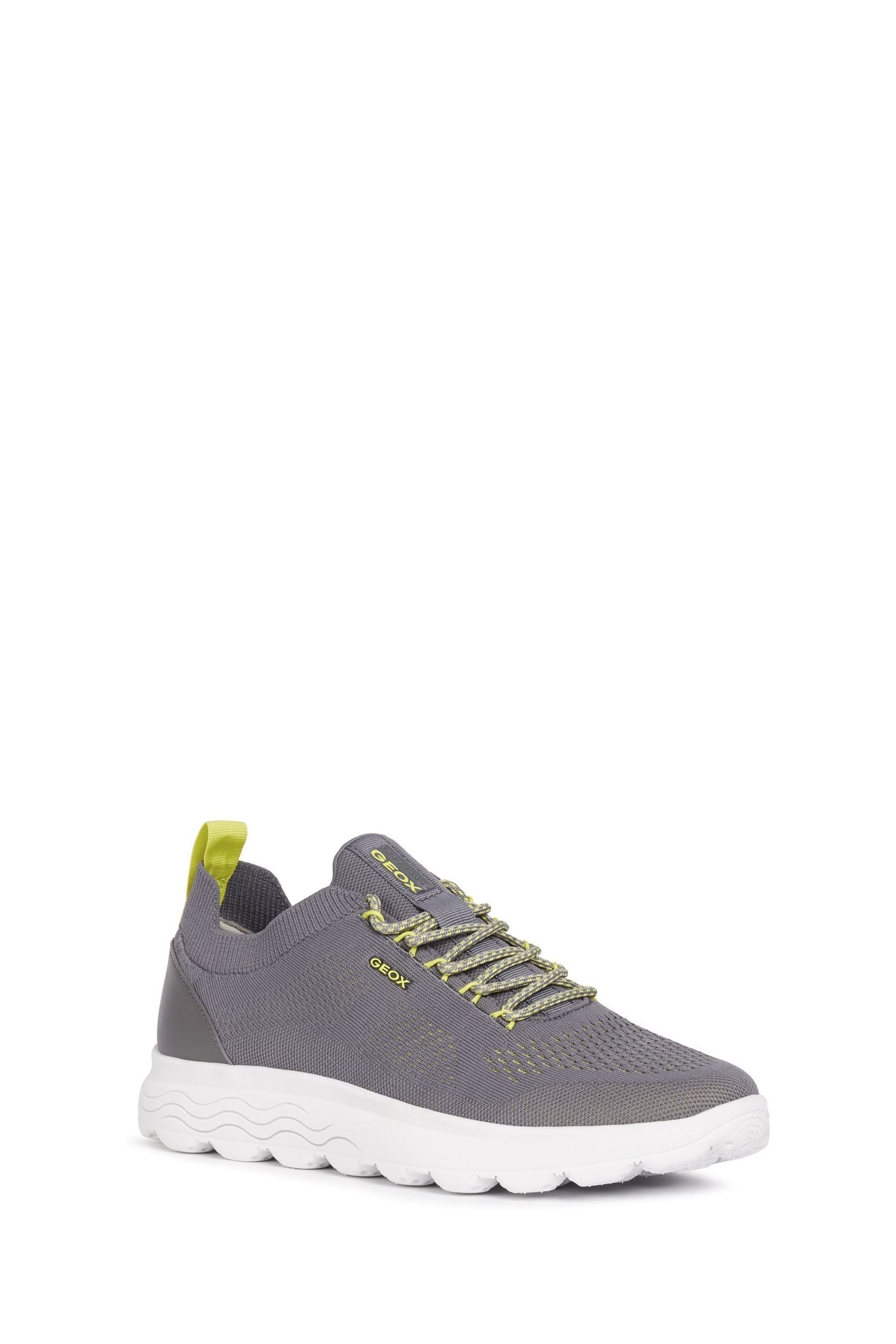 Buy Geox Mens Spherica Grey Sneakers from Next Luxembourg