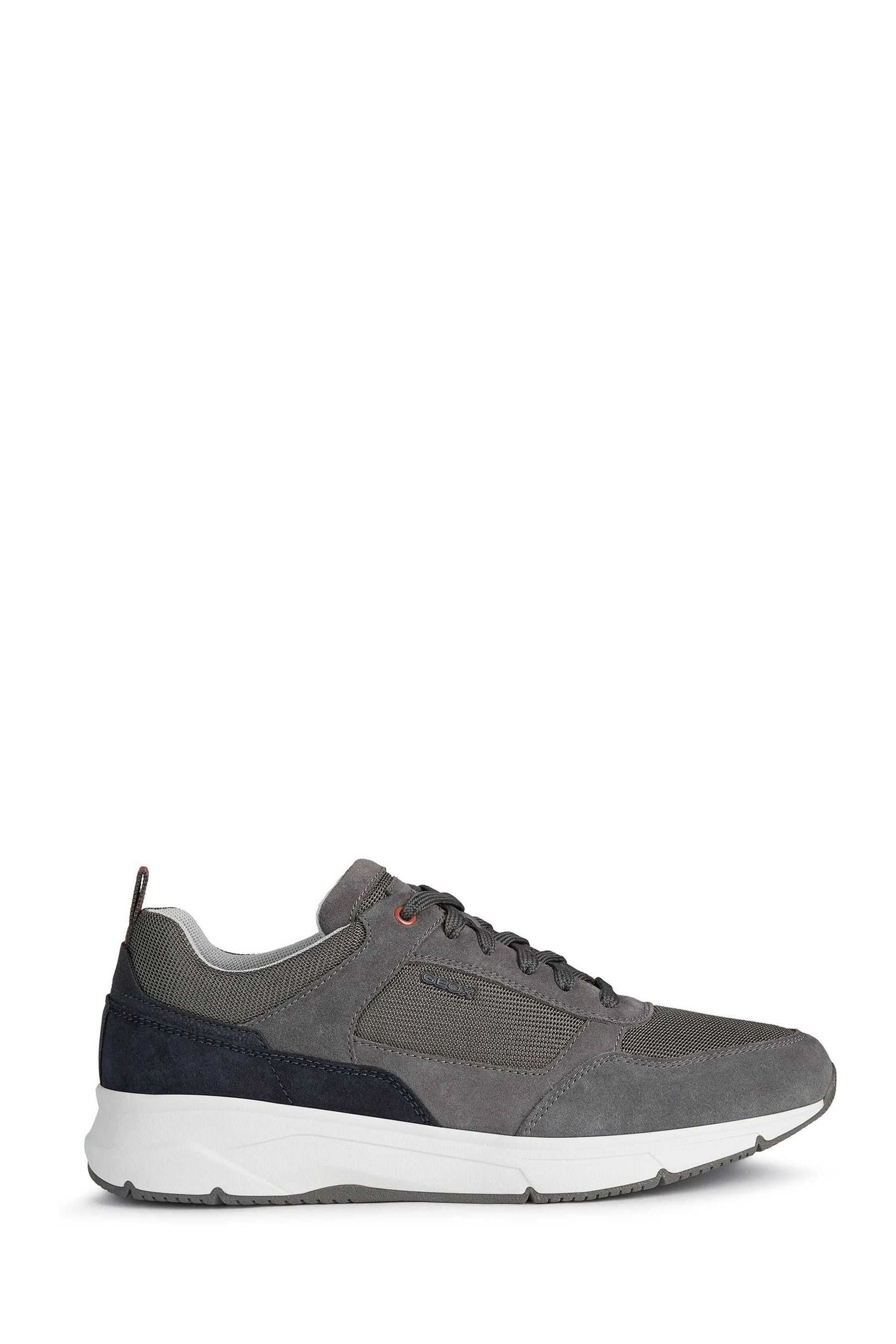 Buy Geox Mens Radente Grey Sneakers from Next Luxembourg