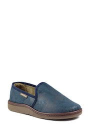 Goodyear Blue Manor Blue Full Slippers - Image 1 of 9