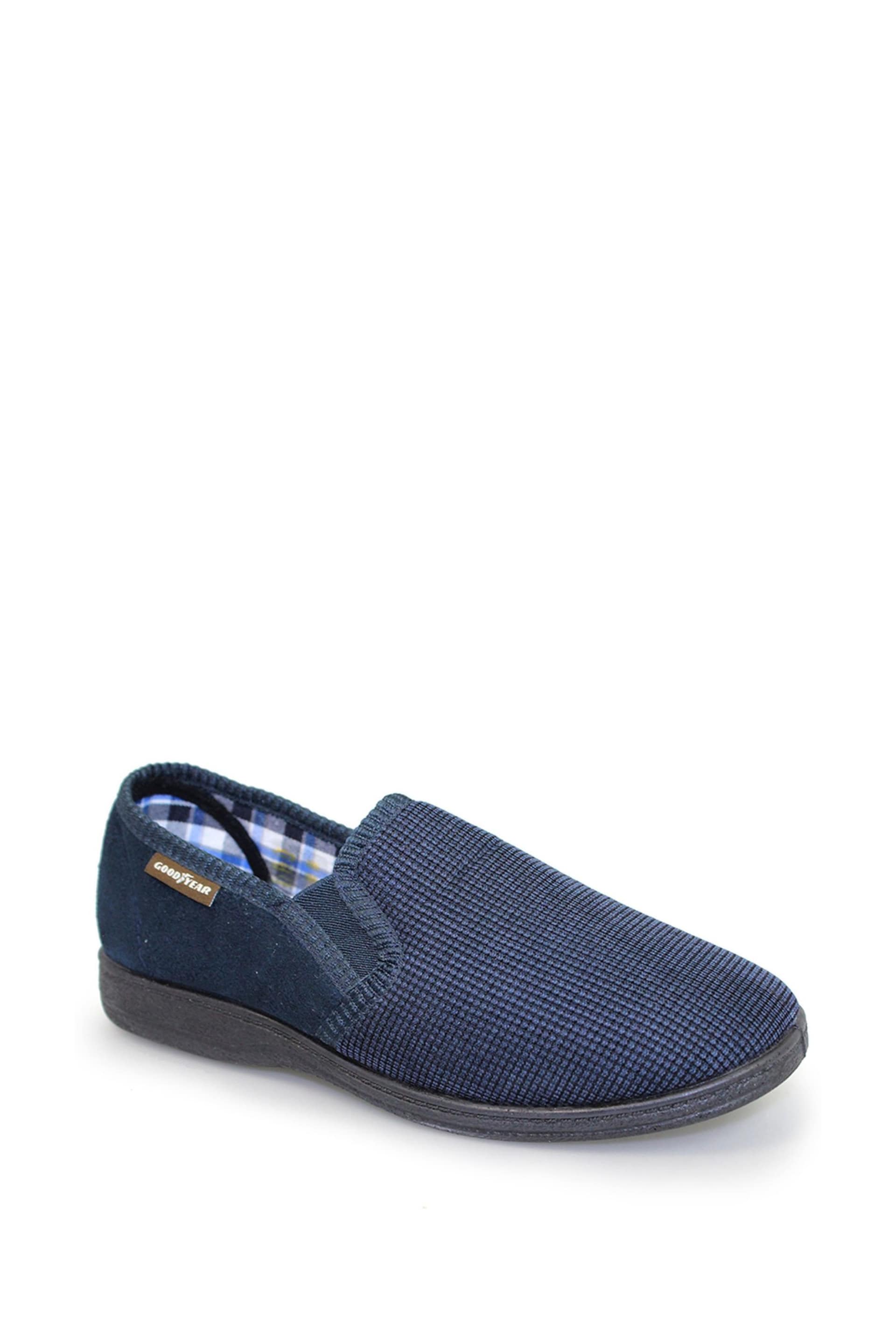 Goodyear Blue Mallory Blue Full Slippers - Image 2 of 4