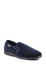 Goodyear Blue Don Navy Full Soft Slippers - Image 1 of 9