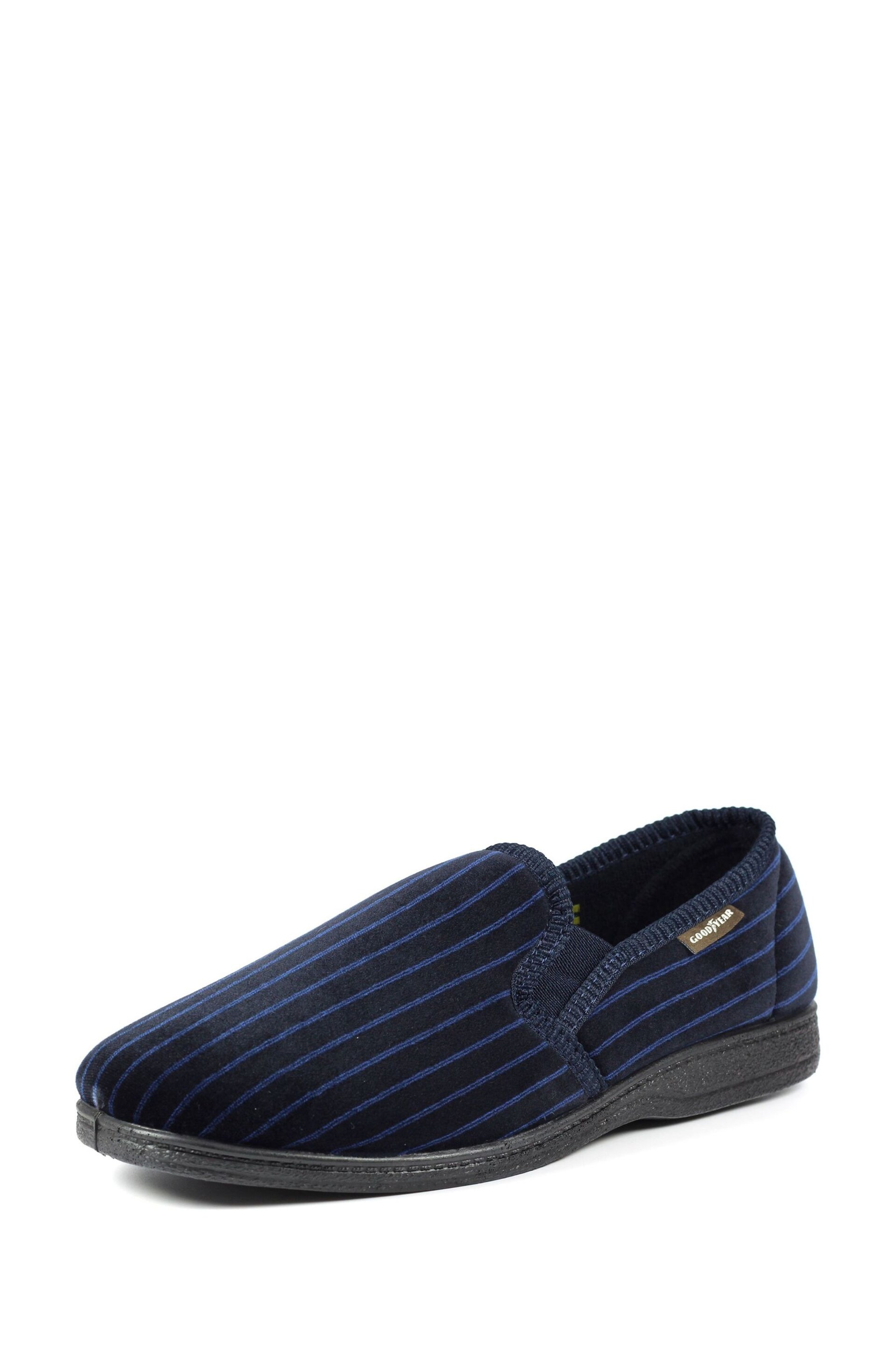 Goodyear Blue Don Navy Full Soft Slippers - Image 3 of 9