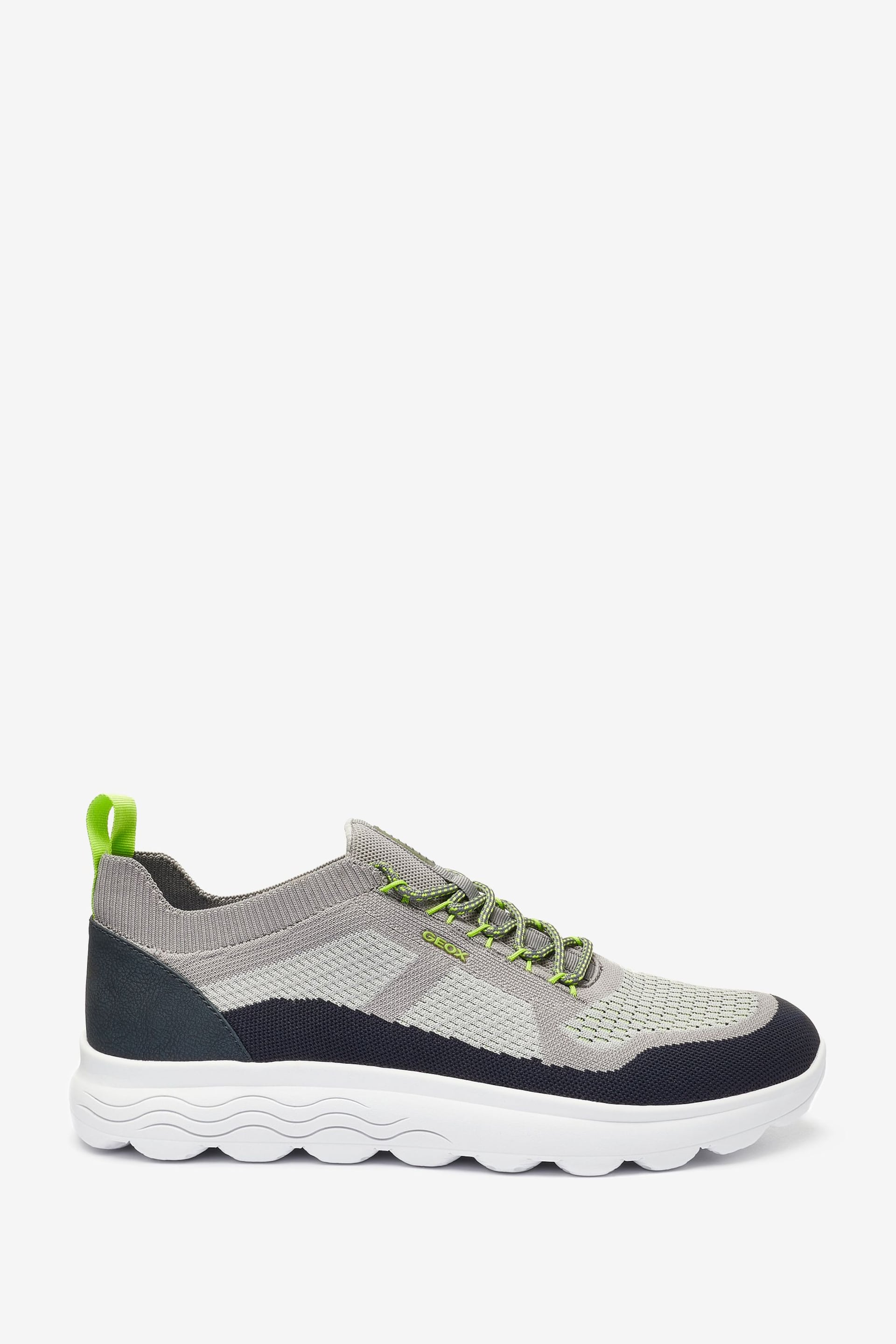 Geox Mens Spherica Blue Sneakers - Image 1 of 5