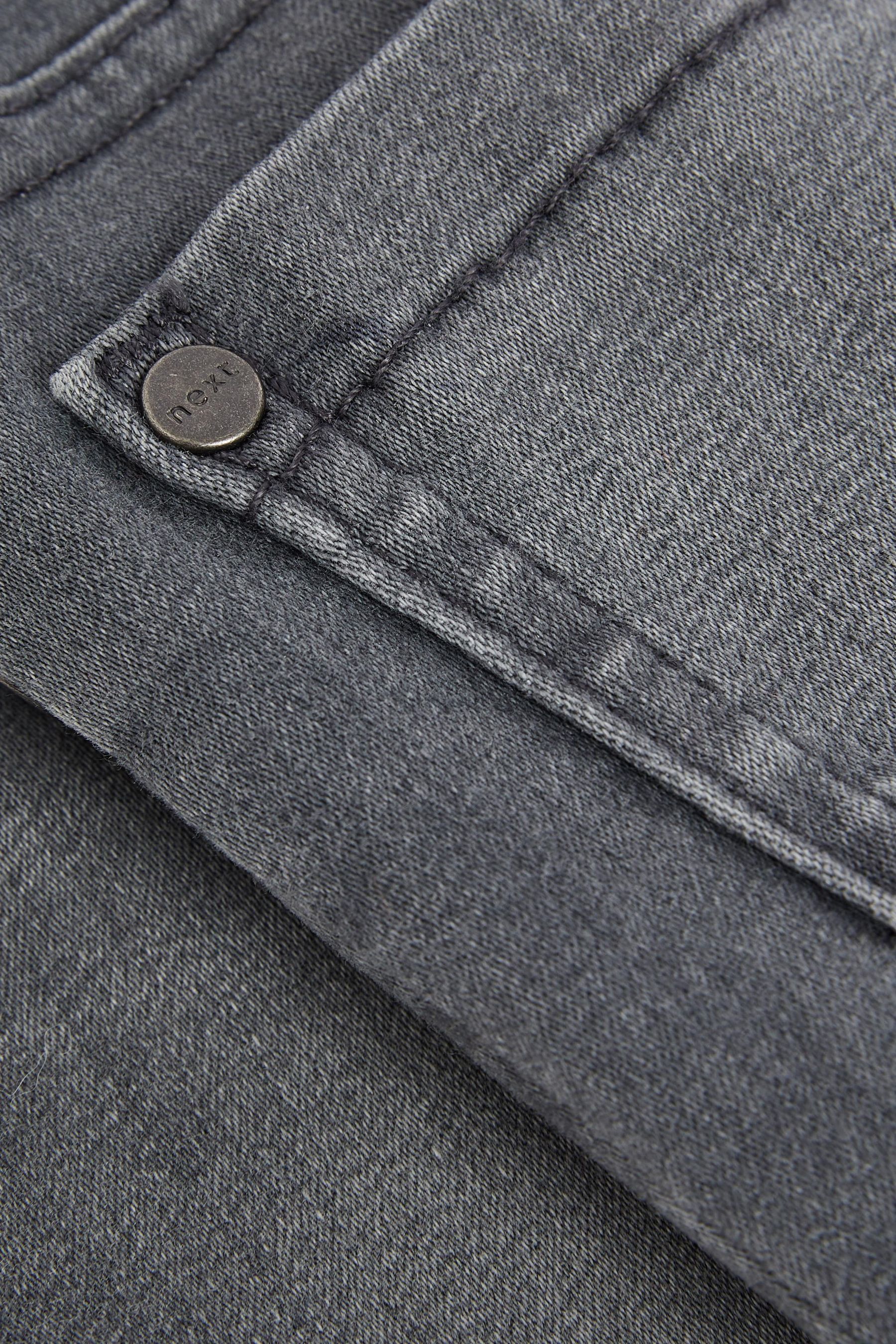 Buy Grey Denim 1 Pack Elasticated Waist Jeggings 3mths 7yrs from Next Luxembourg