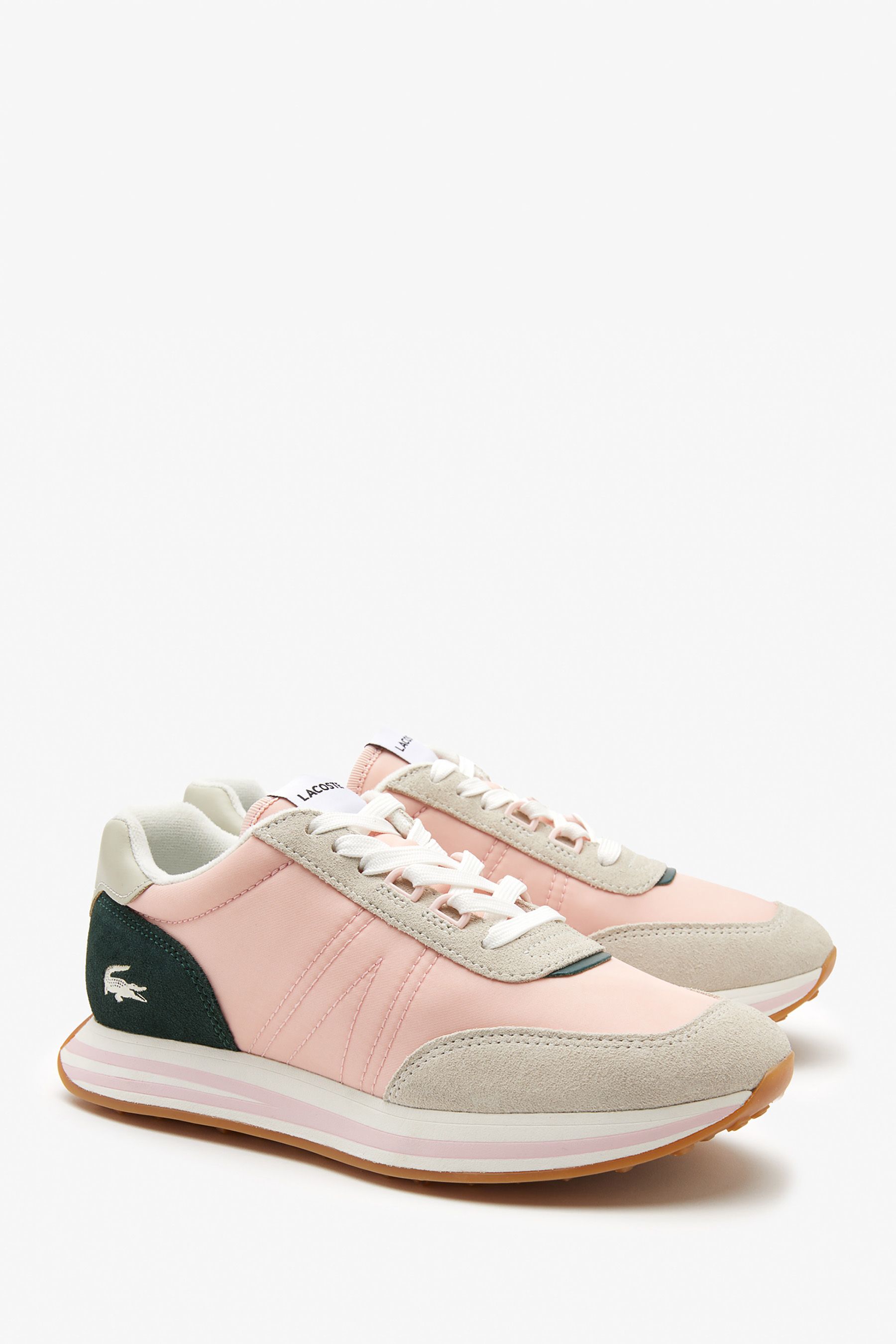 Buy Lacoste Womens Pink L Spin Trainers from Next Luxembourg