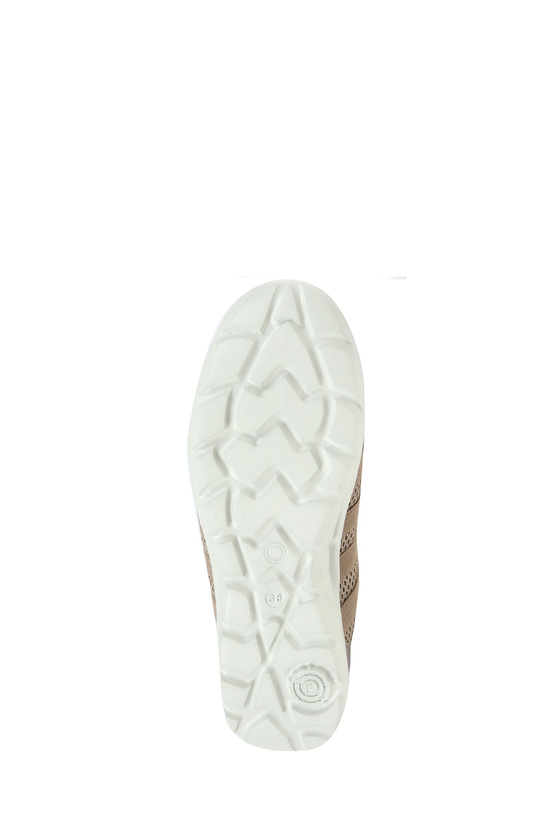 Buy Pavers Pewter Ladies Wide Fit Casual Slip On Shoes from Next Luxembourg