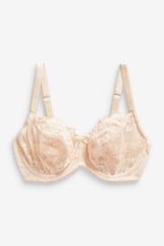 Nude/White Non Pad Balcony DD+ Lace Bras 2 Pack - Image 6 of 6