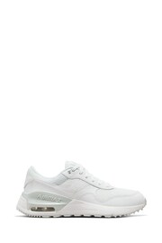 Nike White Youth Air Max SYSTM Trainers - Image 1 of 10