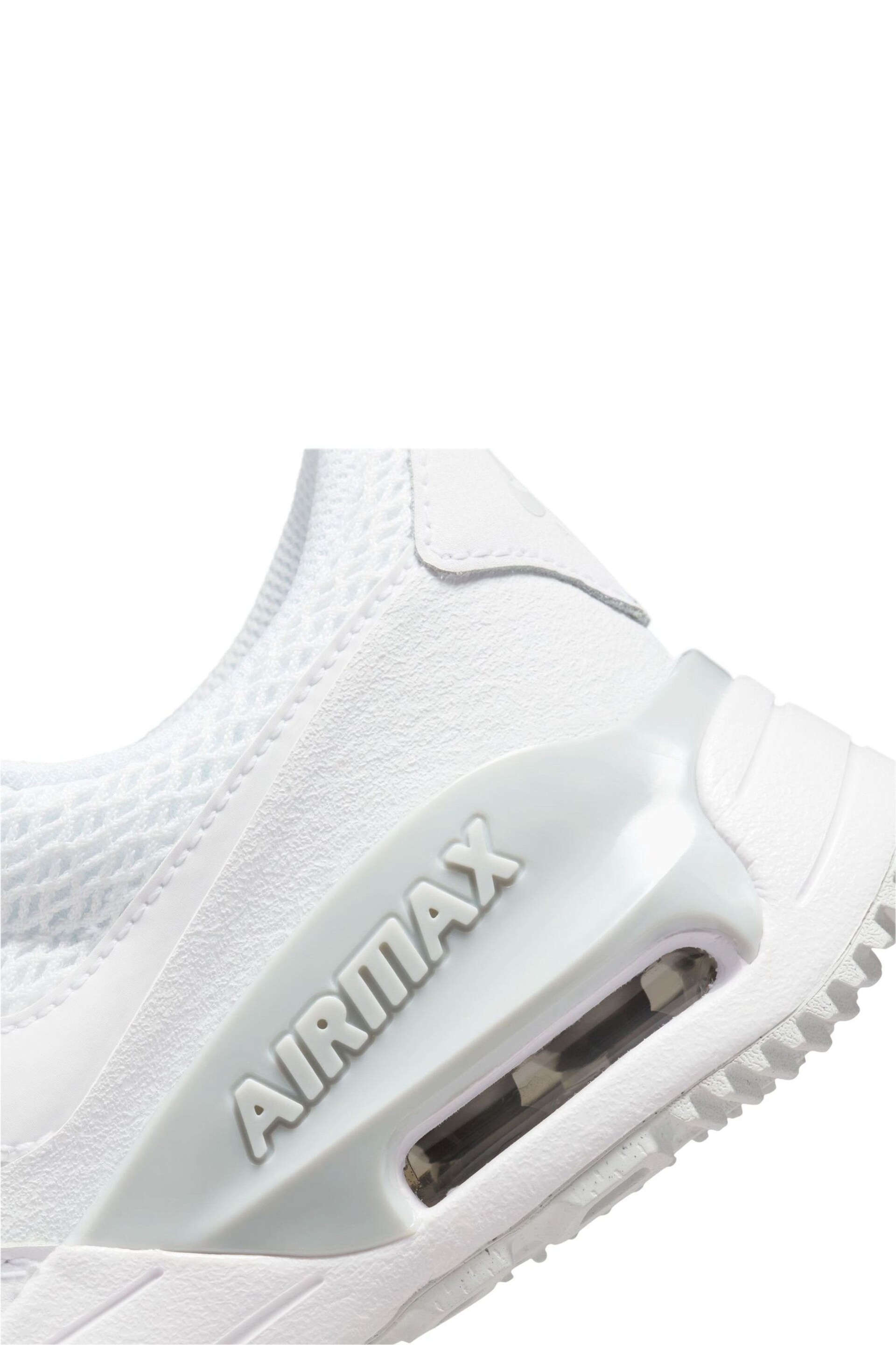 Nike White Youth Air Max SYSTM Trainers - Image 10 of 10