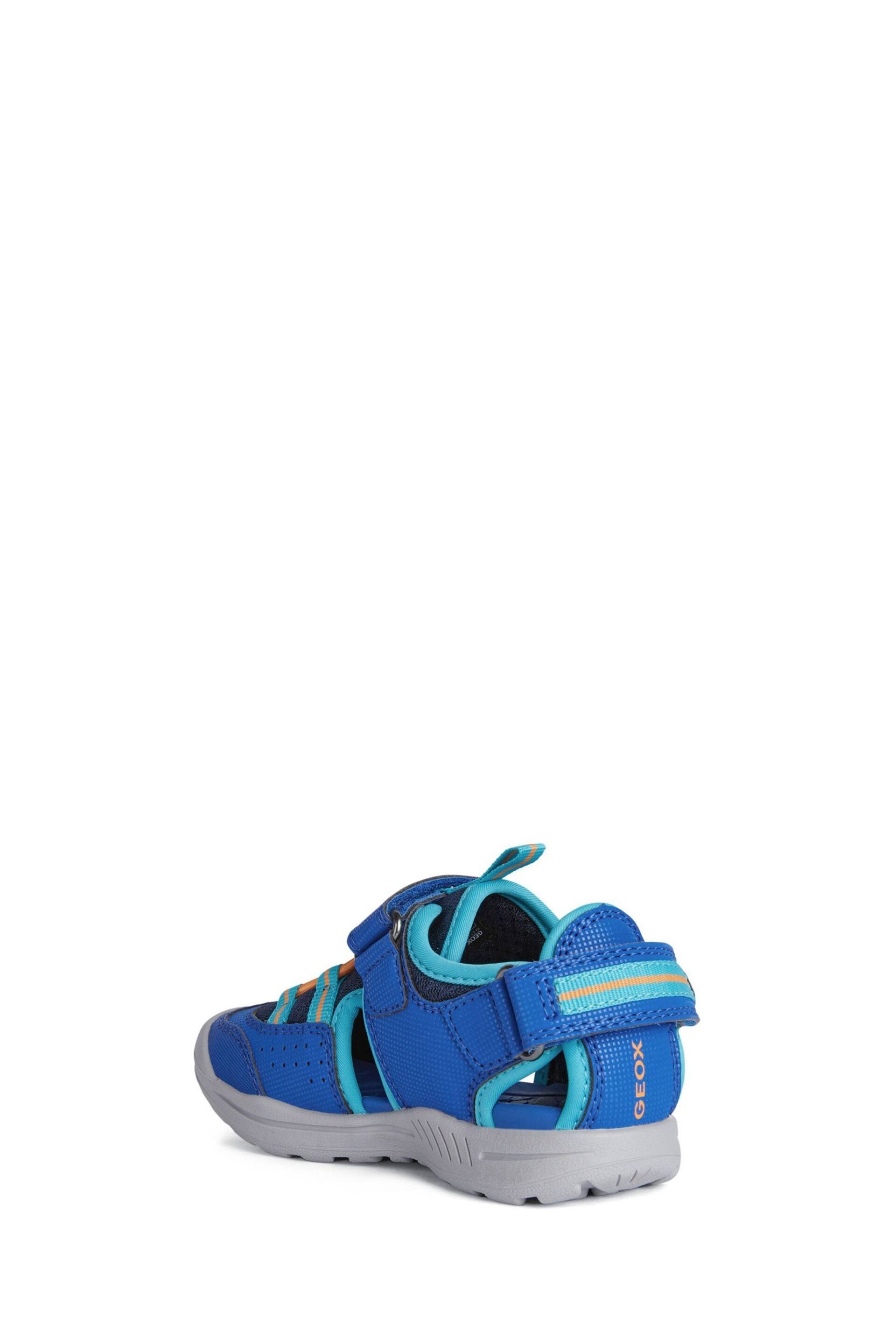 Geox Junior Boys Vaniett Blue Sandals - Image 2 of 6