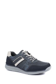 Pavers Blue Mens Wide Fit Trainers - Image 3 of 5