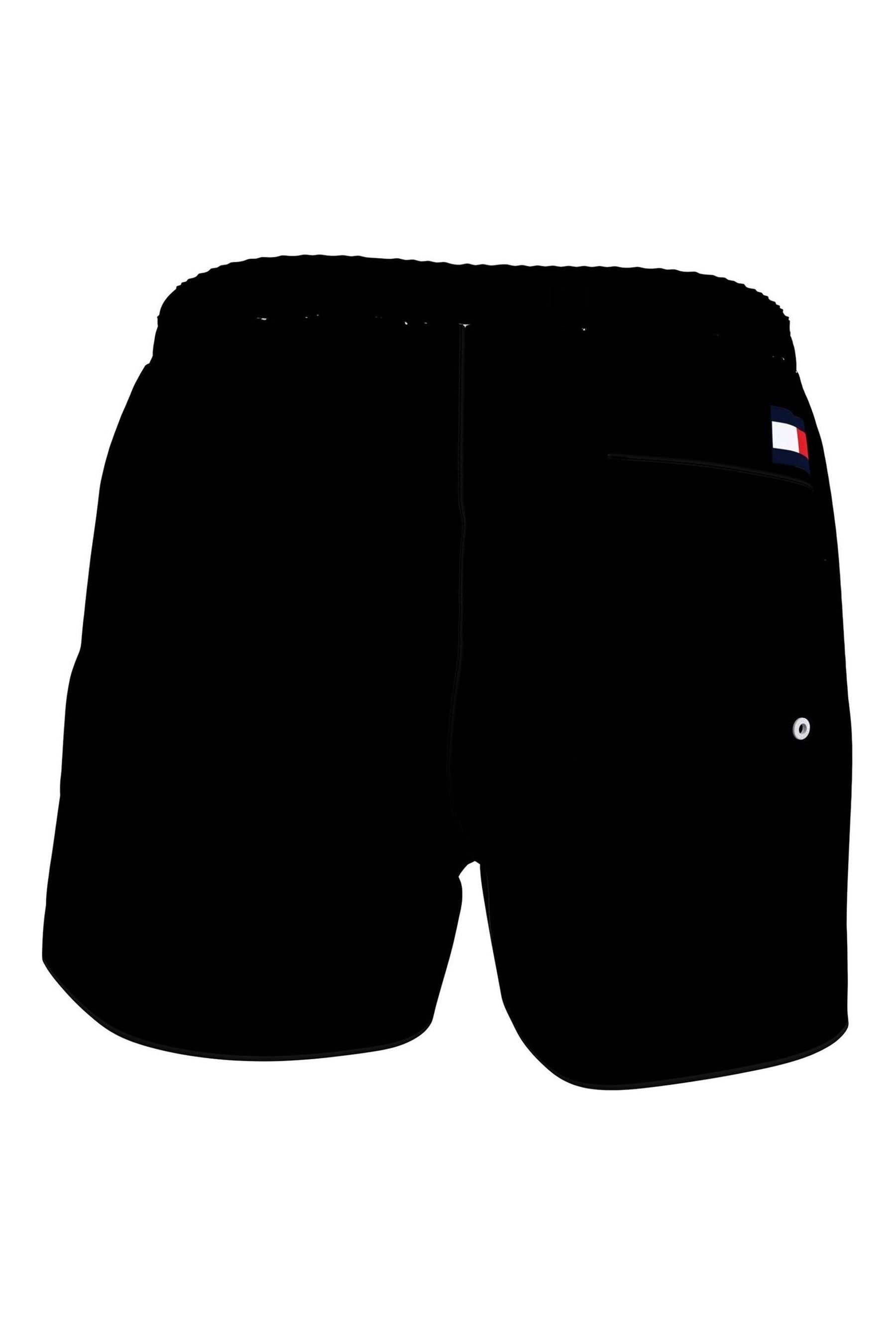 Tommy Hilfiger Mens Solid Flag Swim Shorts
