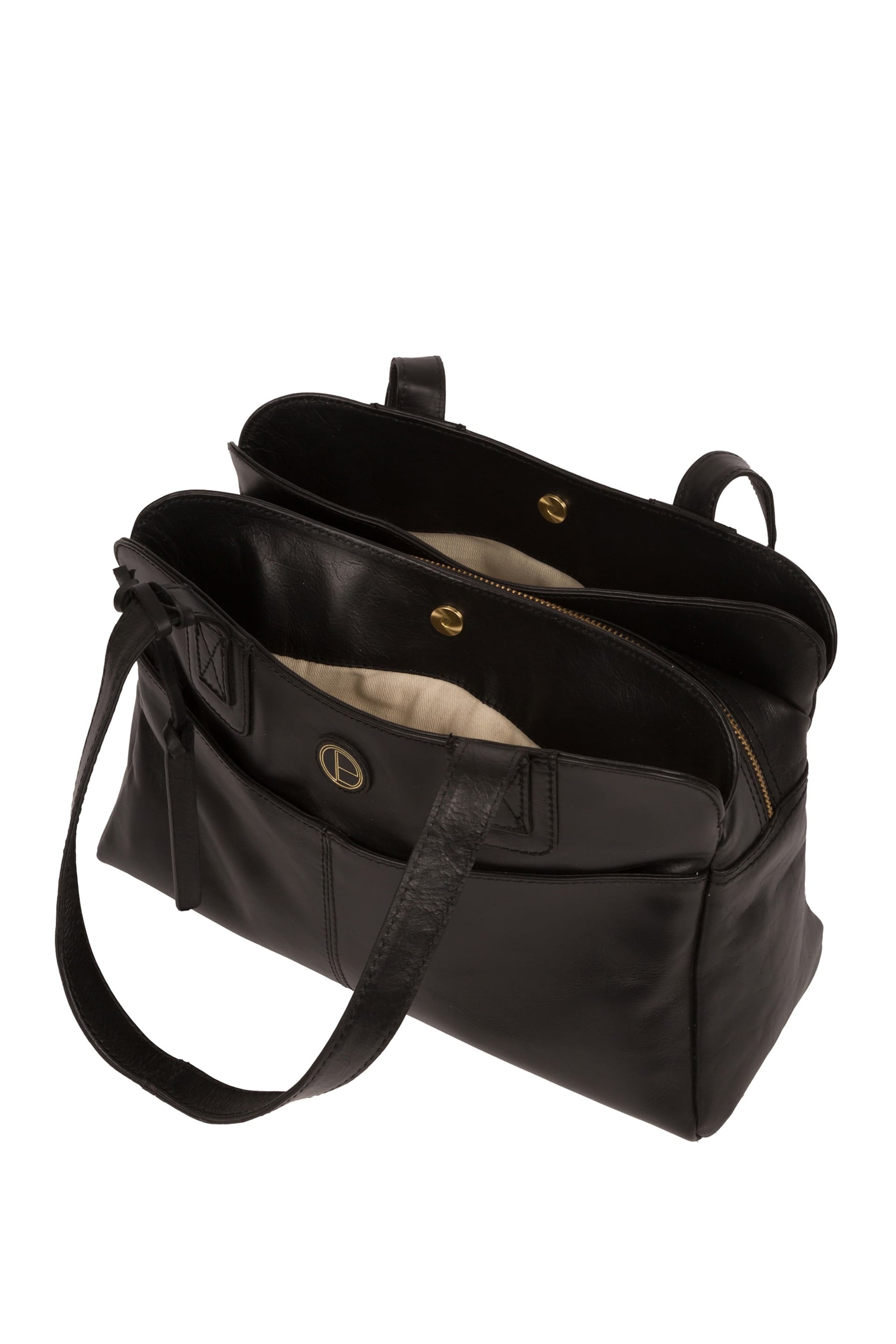 Pure Luxuries London Beacon Leather Handbag - Image 4 of 6