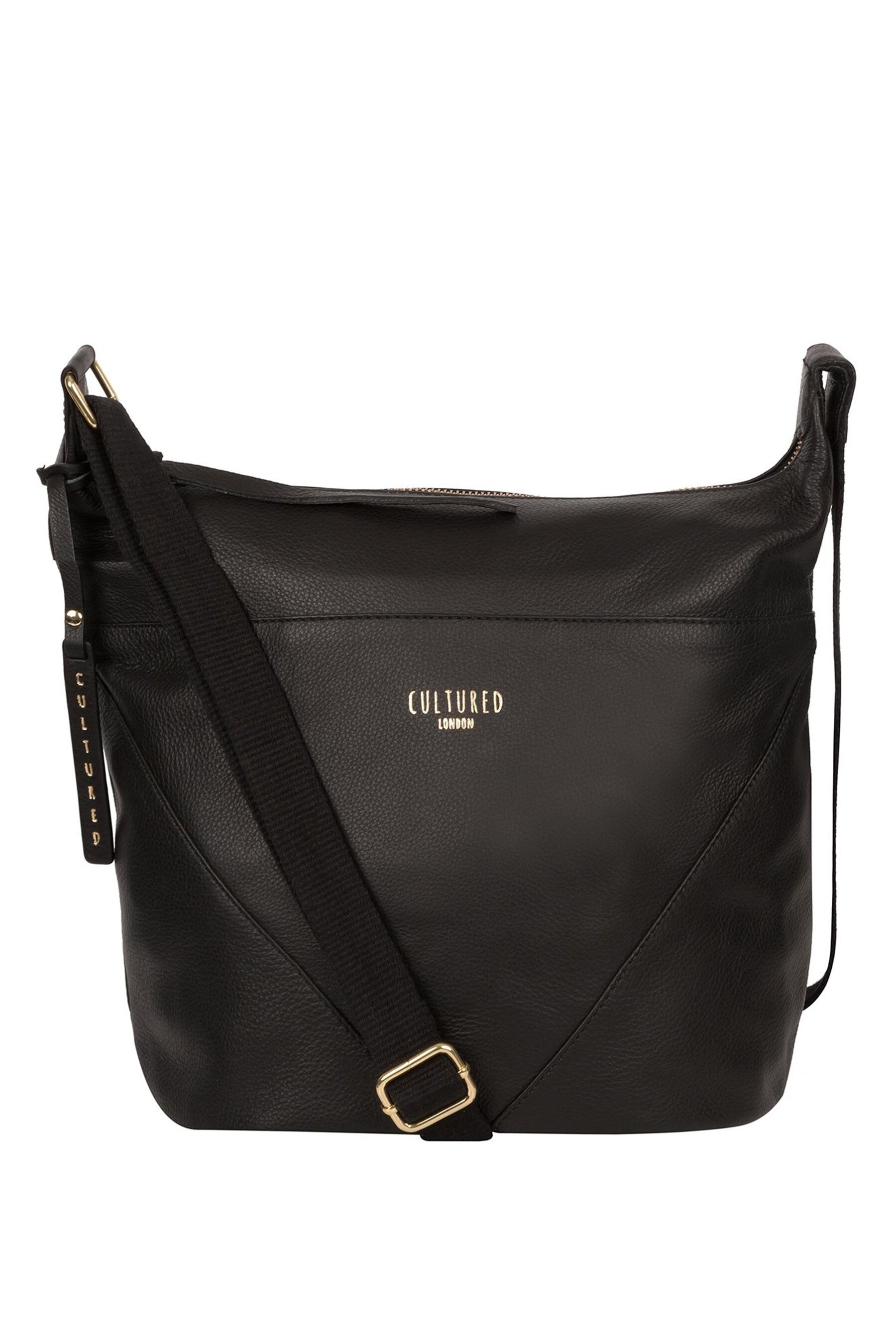 Cultured London Chelsea Leather Shoulder Bag
