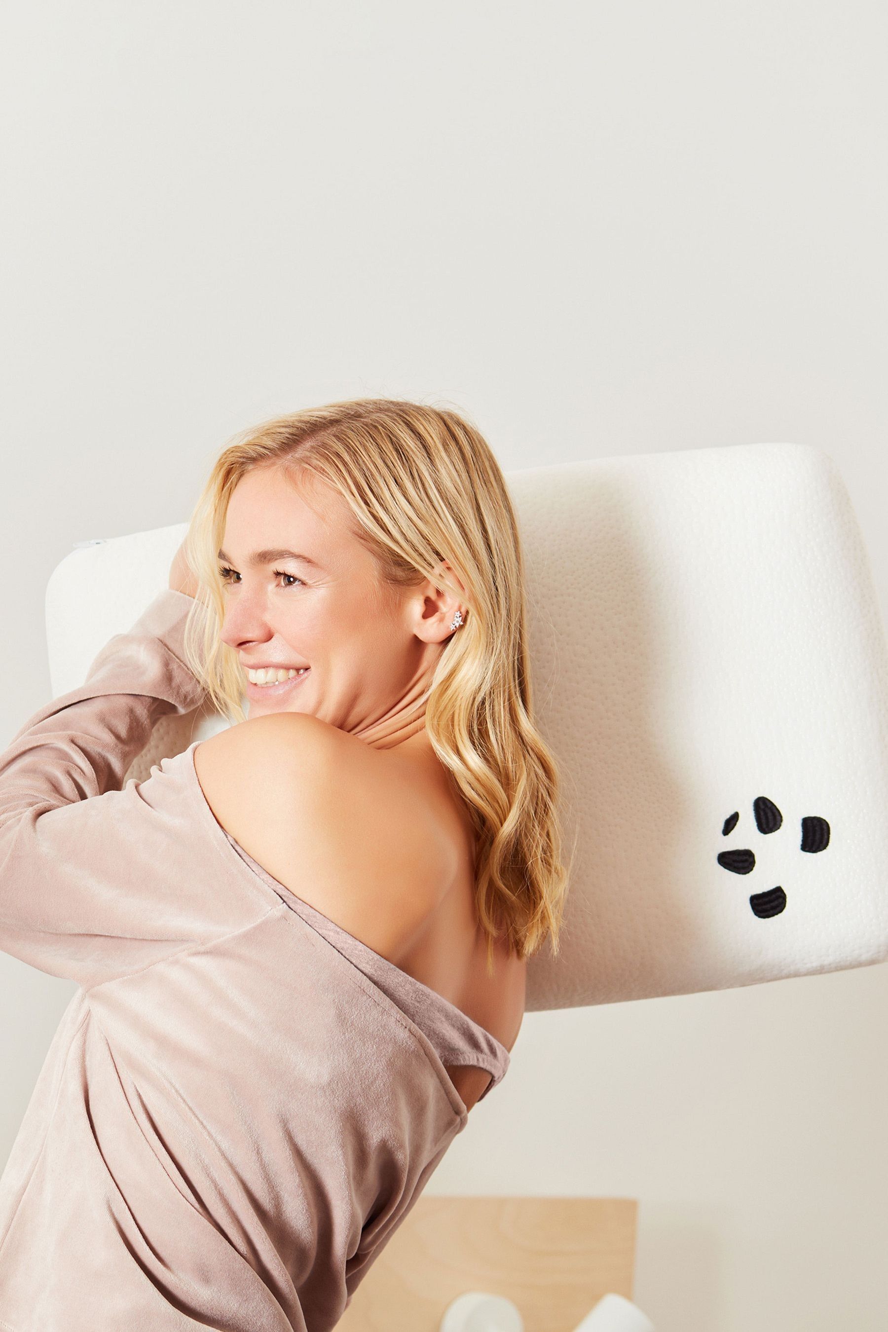 Panda luxury memory foam bamboo pillow deals