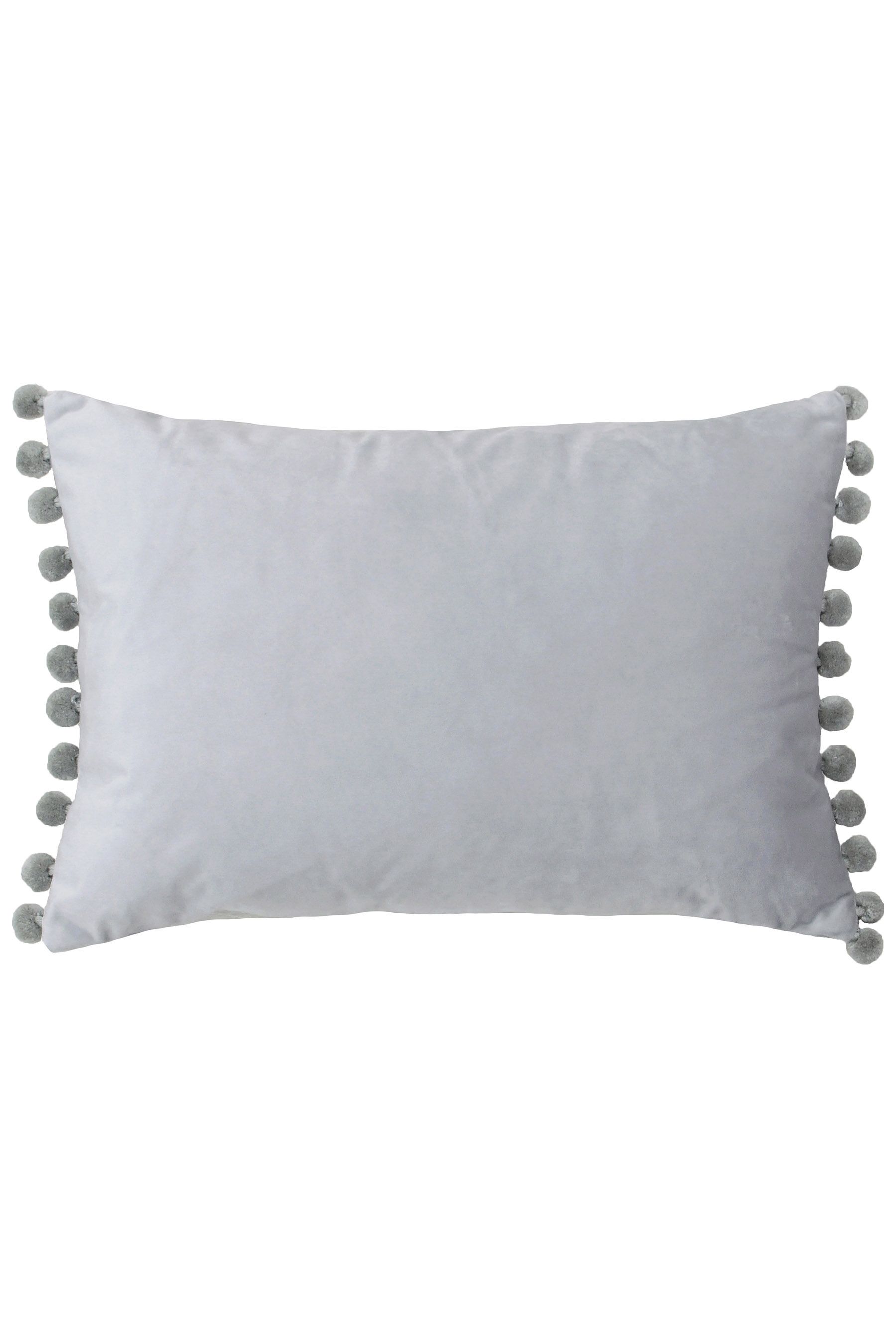 Paoletti cushions grey velvet clearance