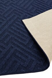Asiatic Rugs Blue Indoor/Outdoor Antibes Linear Rug - Image 3 of 4