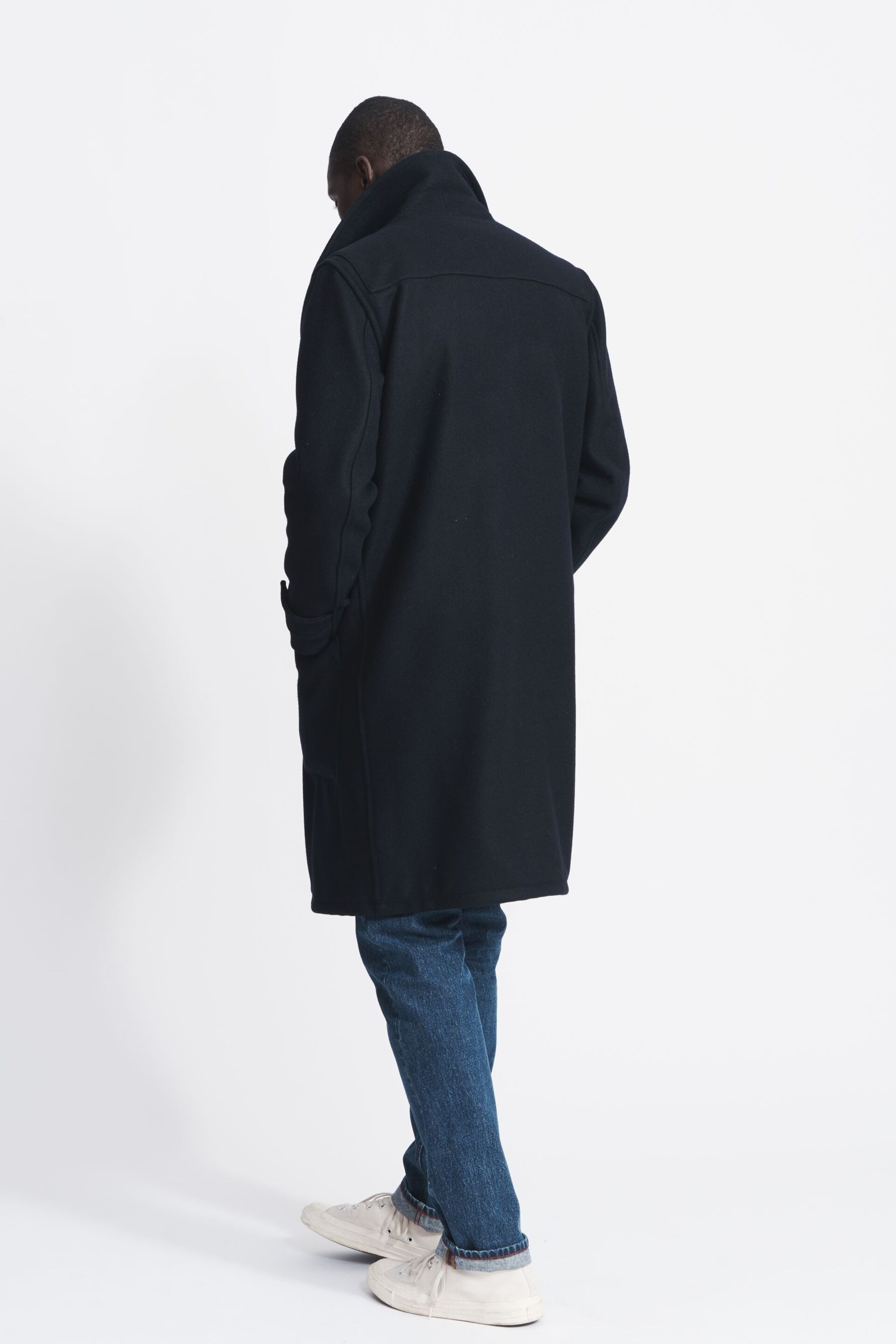 Aubin Blue Raleigh Wool Coat - Image 4 of 7