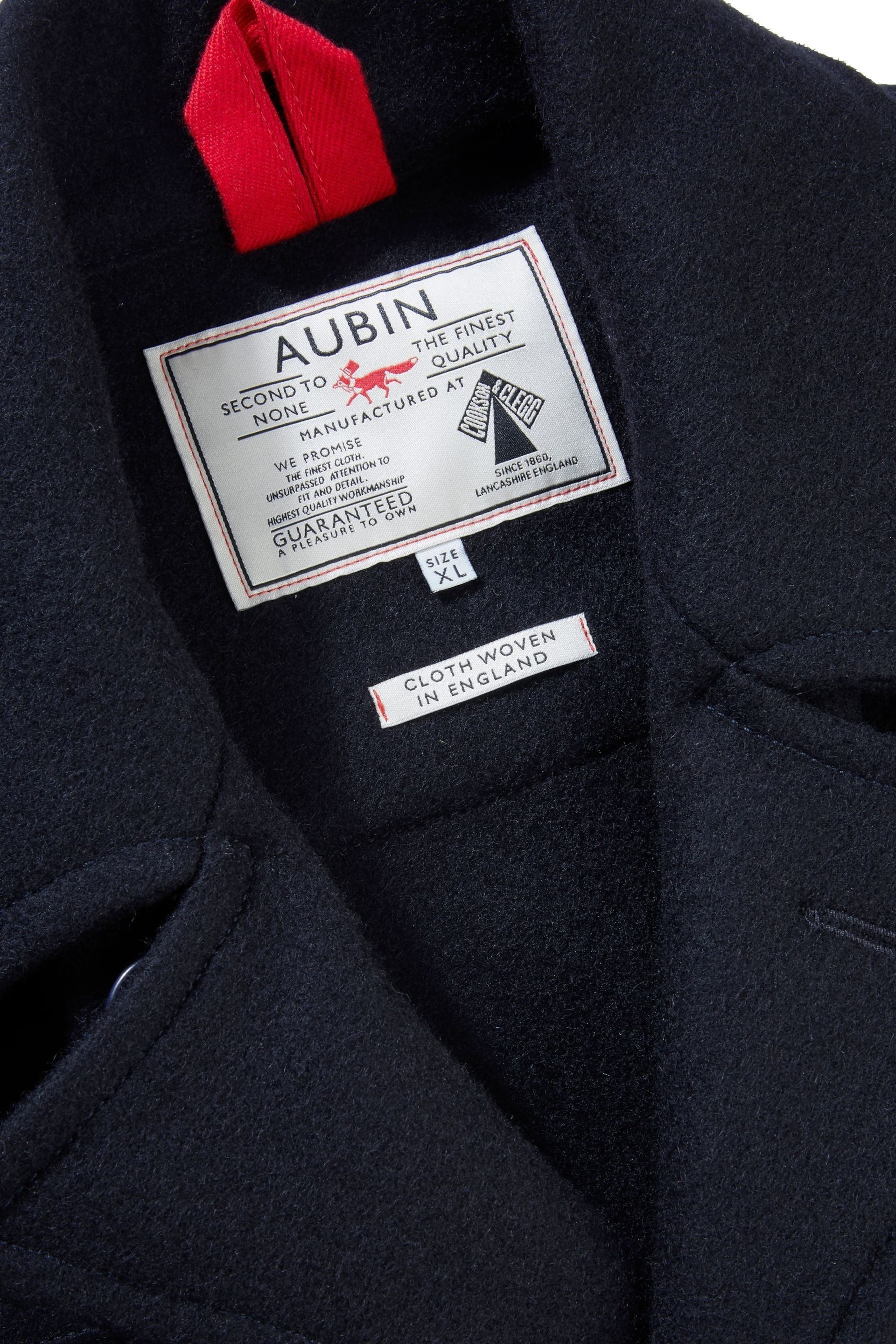 Aubin Blue Raleigh Wool Coat - Image 6 of 7