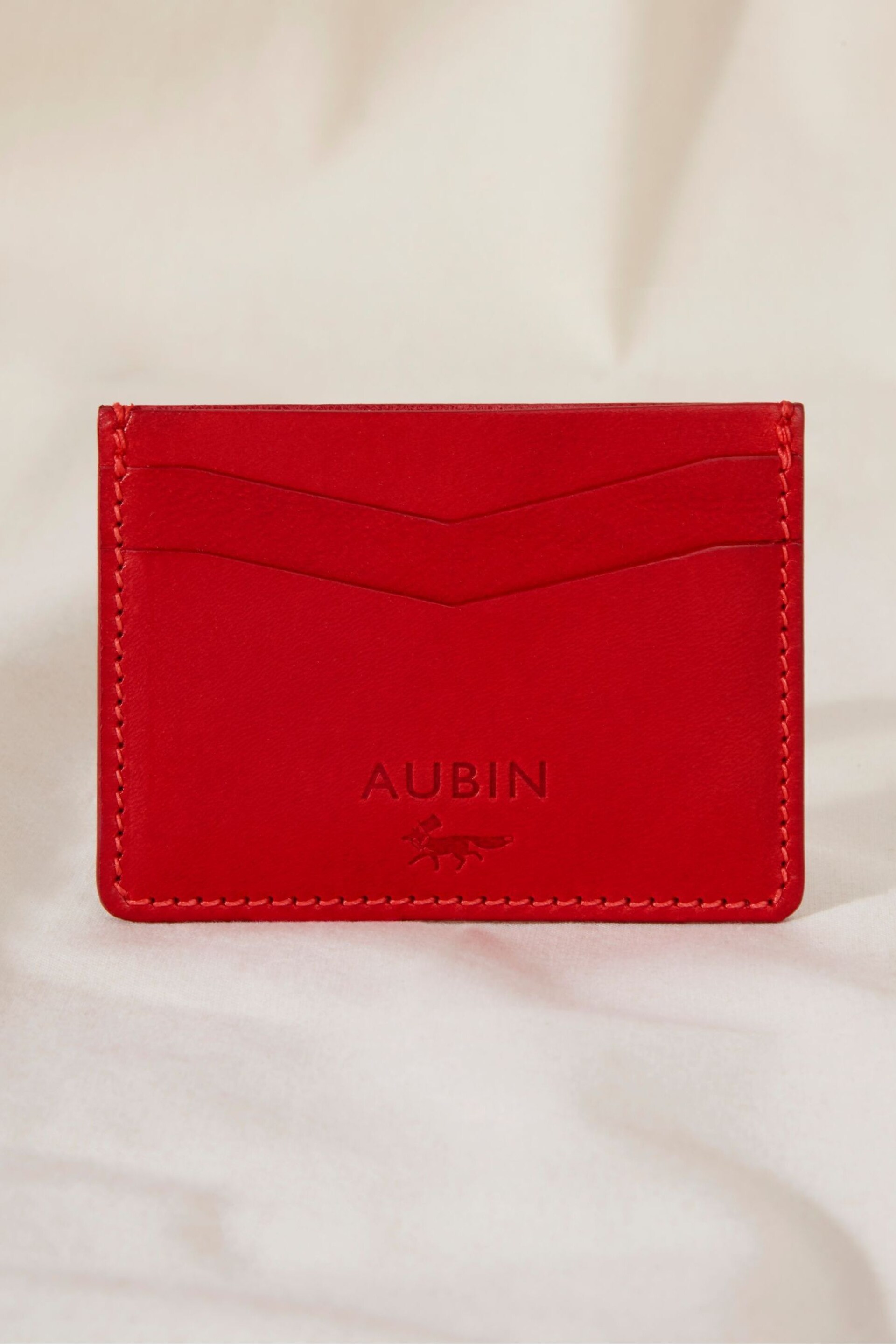 Aubin Stirling Leather Card Holder - Image 1 of 3