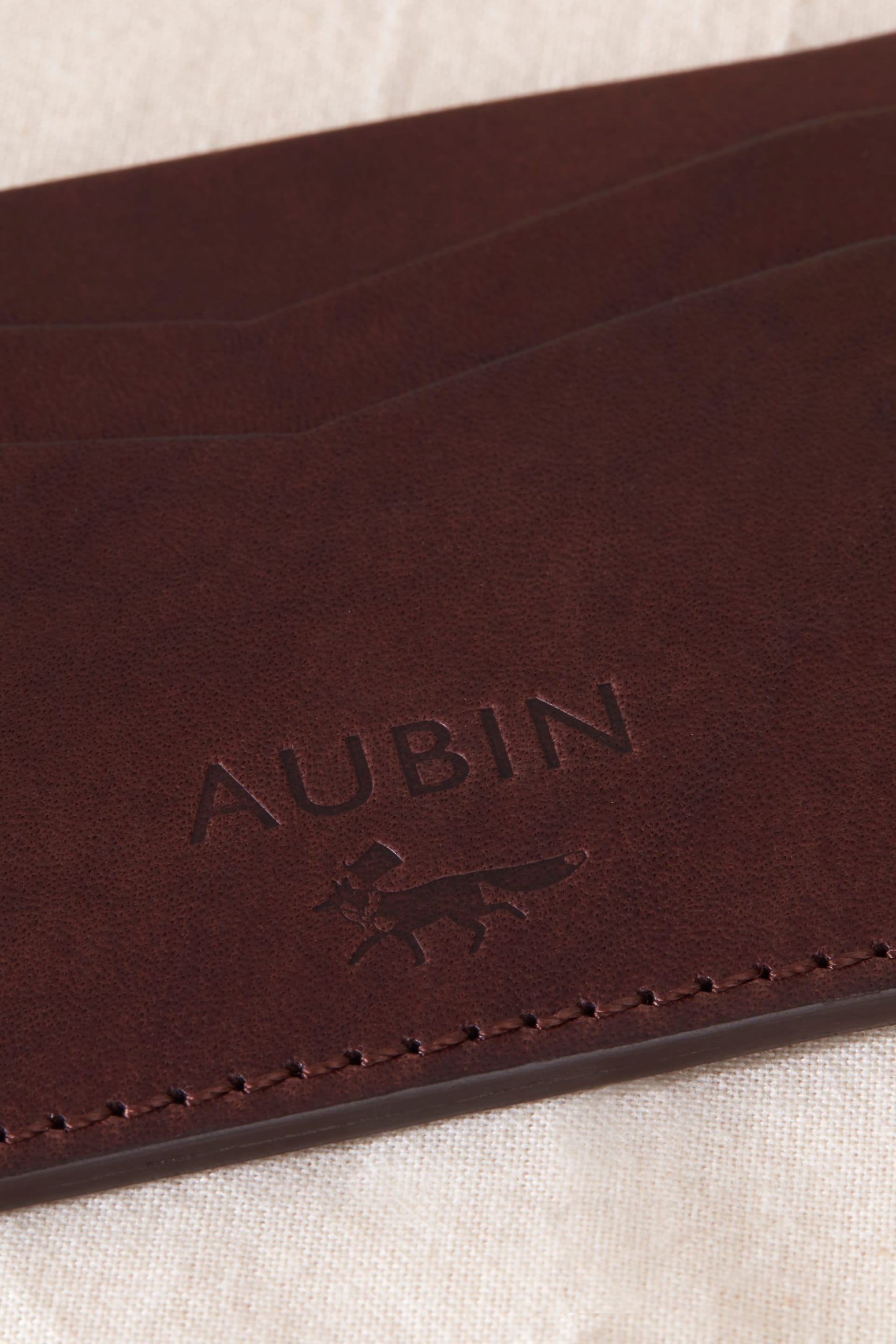 Aubin Stirling Leather Card Holder - Image 3 of 3