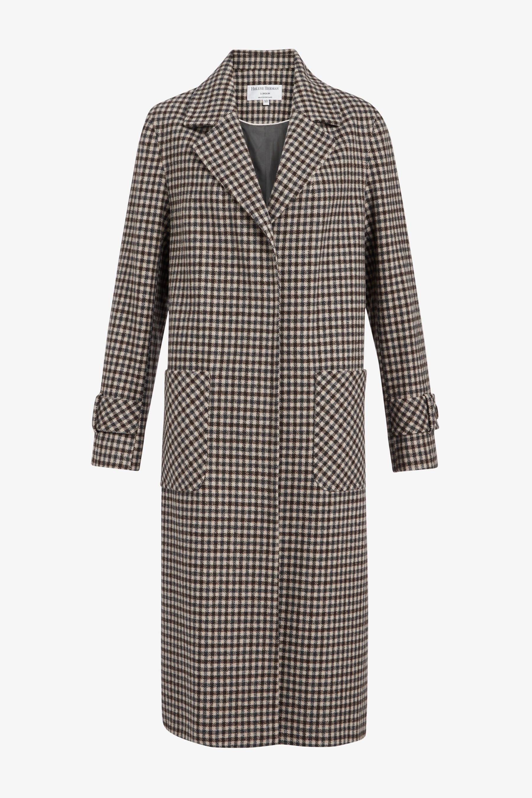 Buy Helene Berman Check Coat from Next Luxembourg